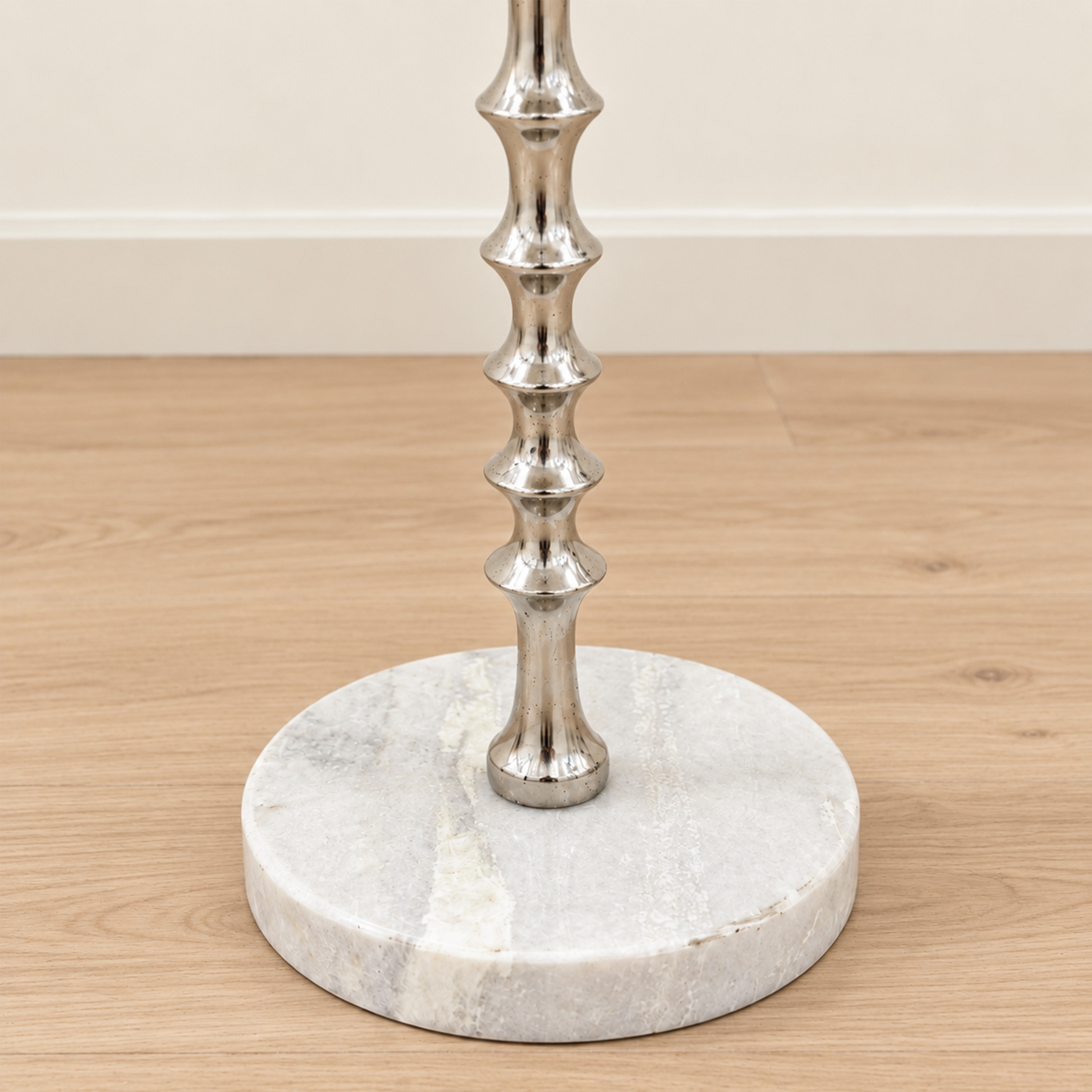 Crafted by lifestyle Marble Top Round Side Table-furniture-livingroom-sideandendtables-image-4