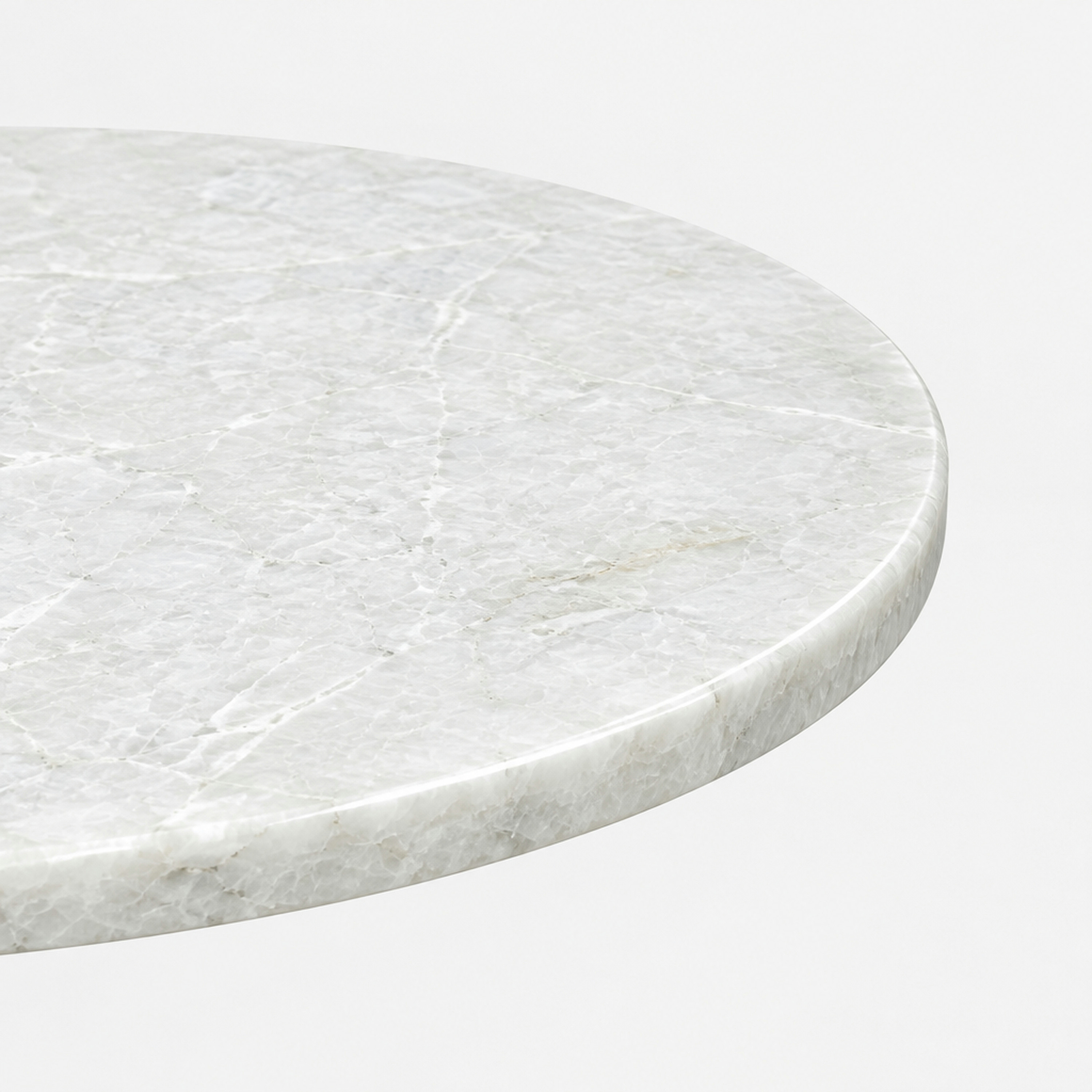 Crafted by lifestyle Marble Top Round Side Table-furniture-livingroom-sideandendtables-image-4