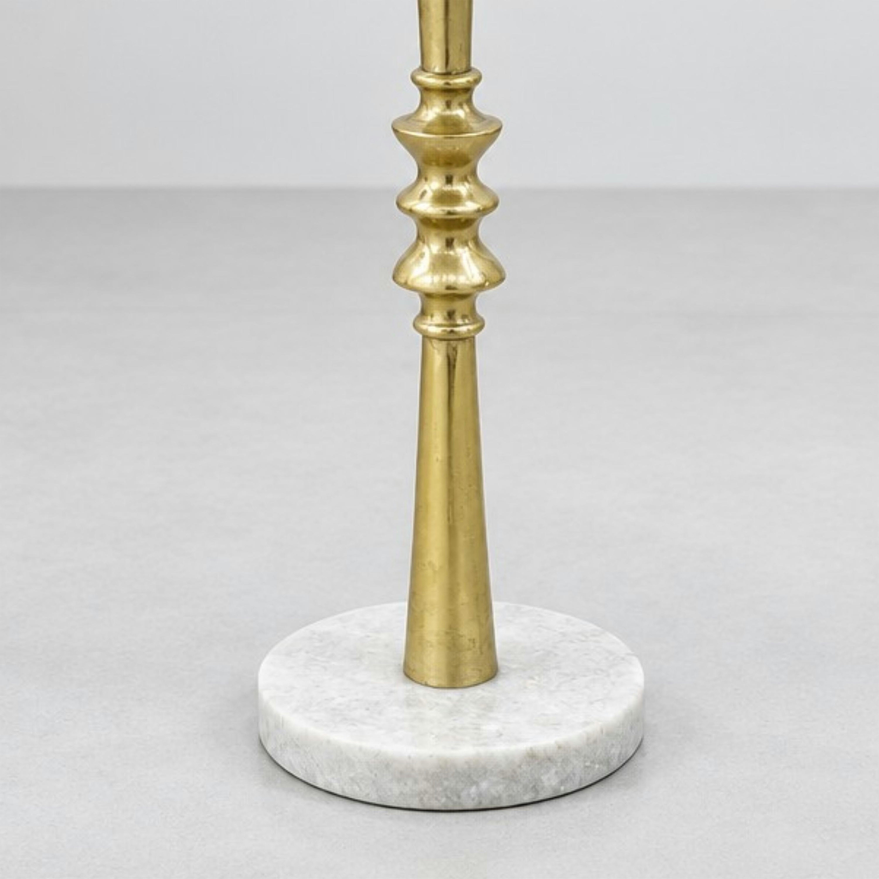 Crafted by lifestyle Marble Top Round Side Table-furniture-livingroom-sideandendtables-image-5