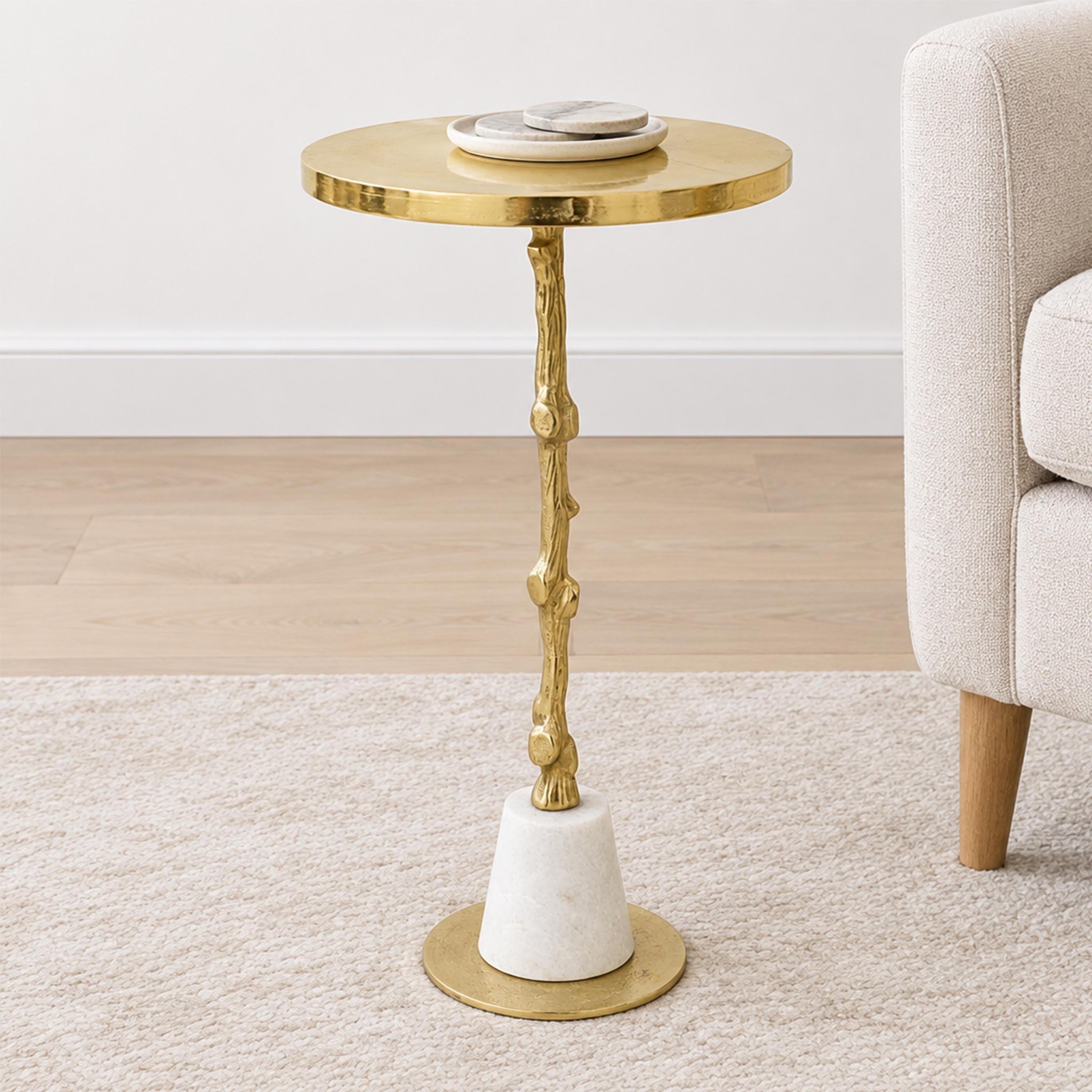 طاولة جانبية مستديرة بسطح من الألومنيوم من تصميم لايف ستايل-furniture-livingroom-sideandendtables-image-3