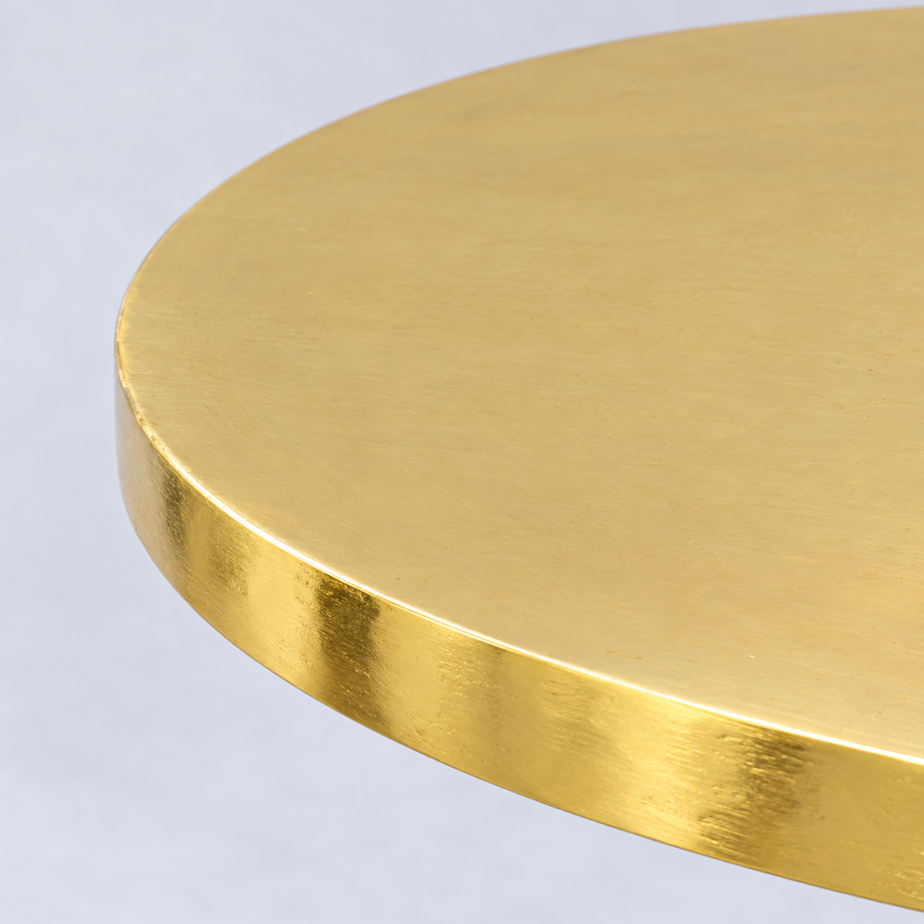 Crafted by lifestyle Aluminium Top Round Side Table-furniture-livingroom-sideandendtables-image-4
