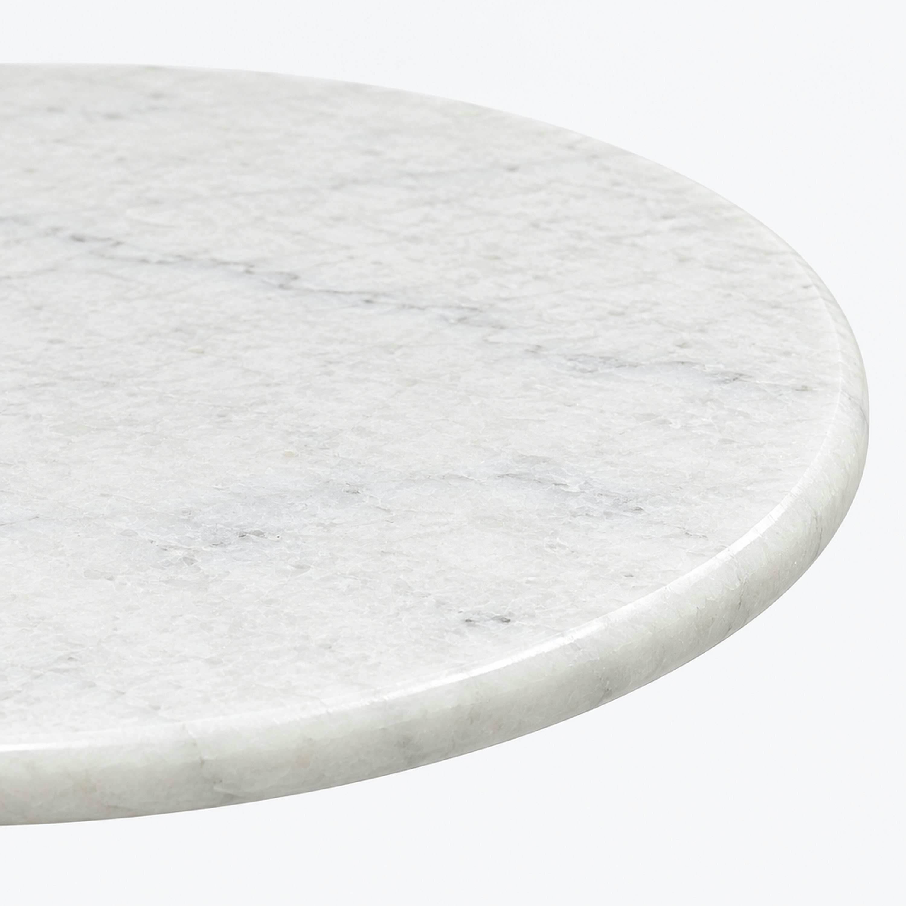 Crafted by lifestyle Marble Top Round Side Table-furniture-livingroom-sideandendtables-image-4