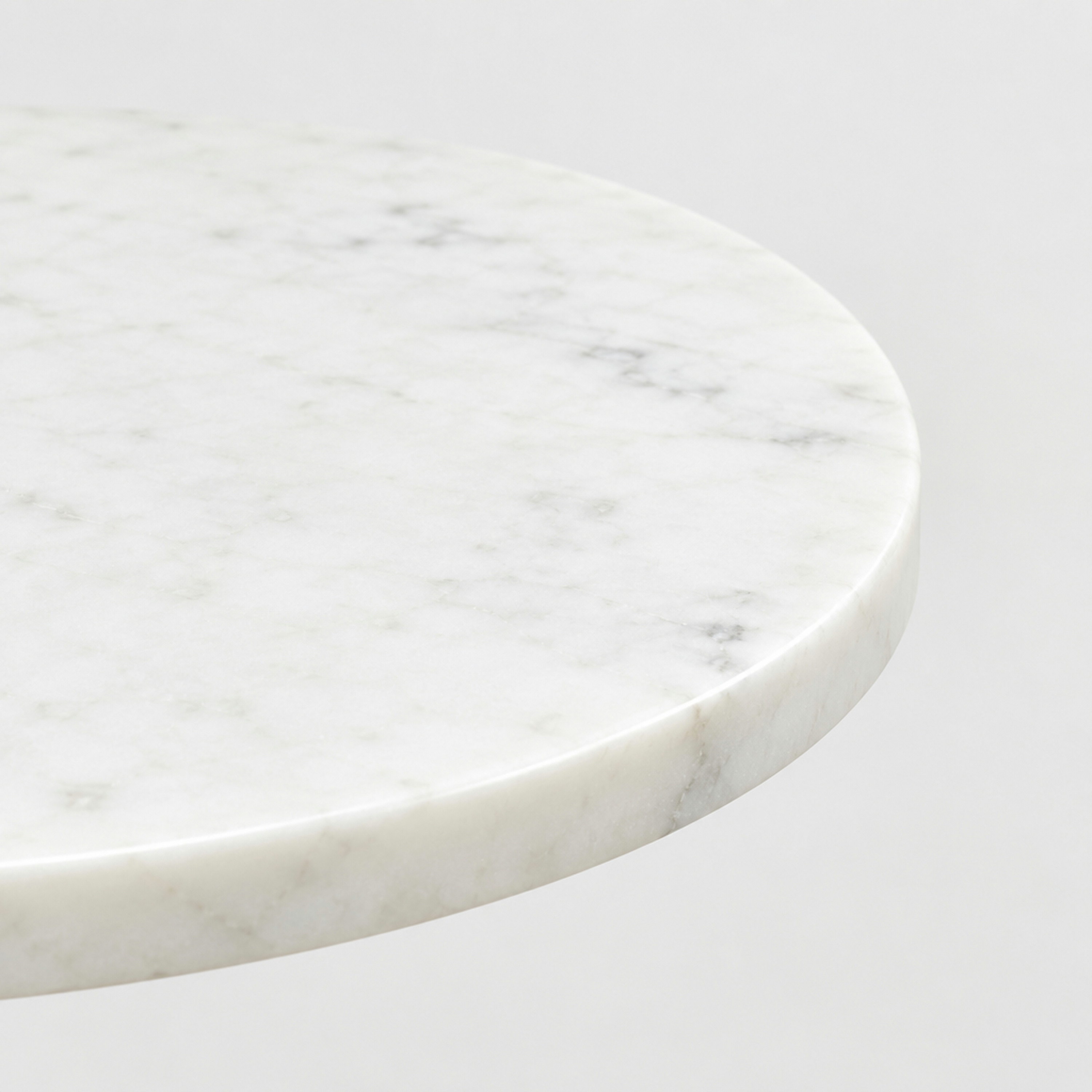 Crafted by lifestyle Marble Top Round Side Table-furniture-livingroom-sideandendtables-image-4