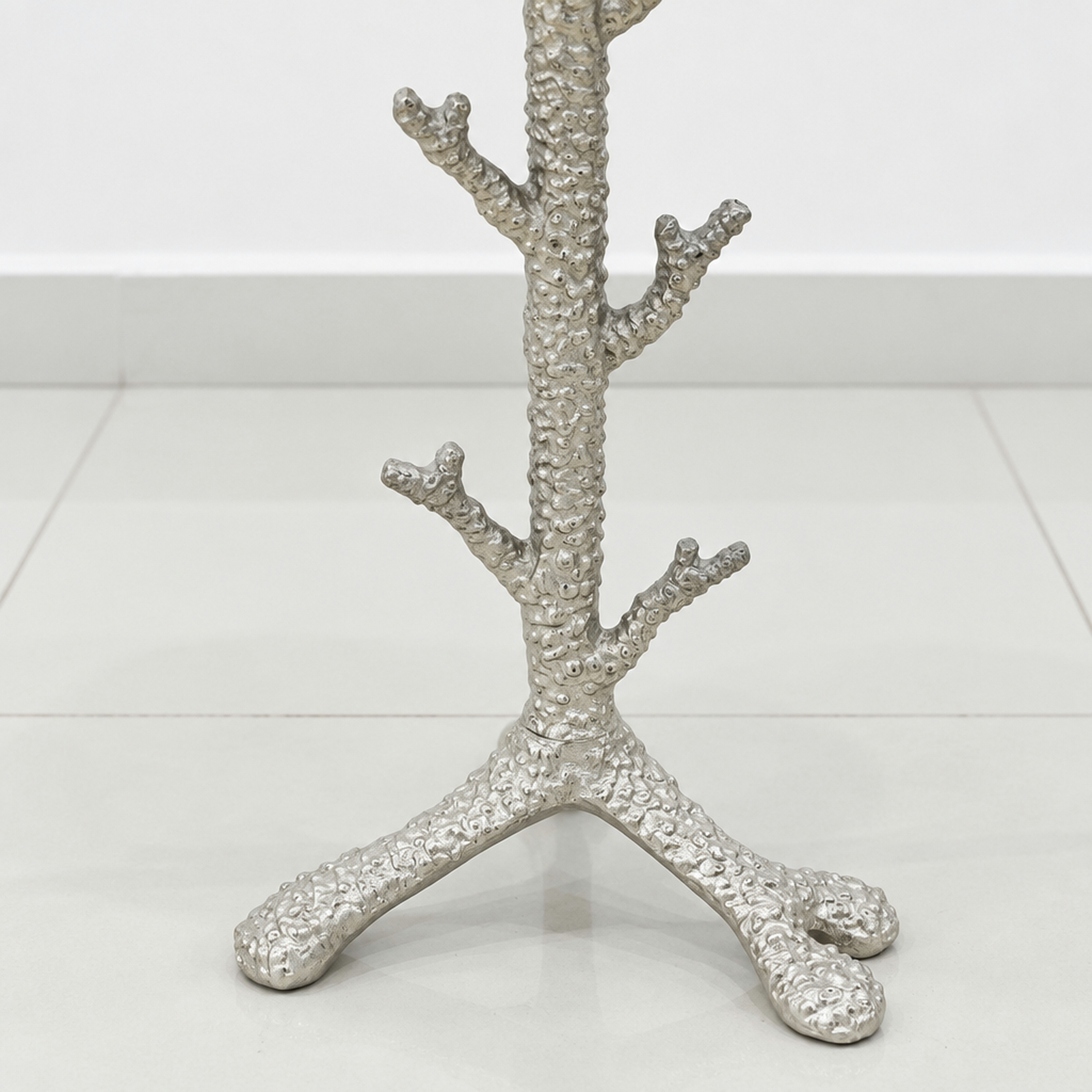 Crafted by lifestyle Marble Top Round Side Table-furniture-livingroom-sideandendtables-image-5