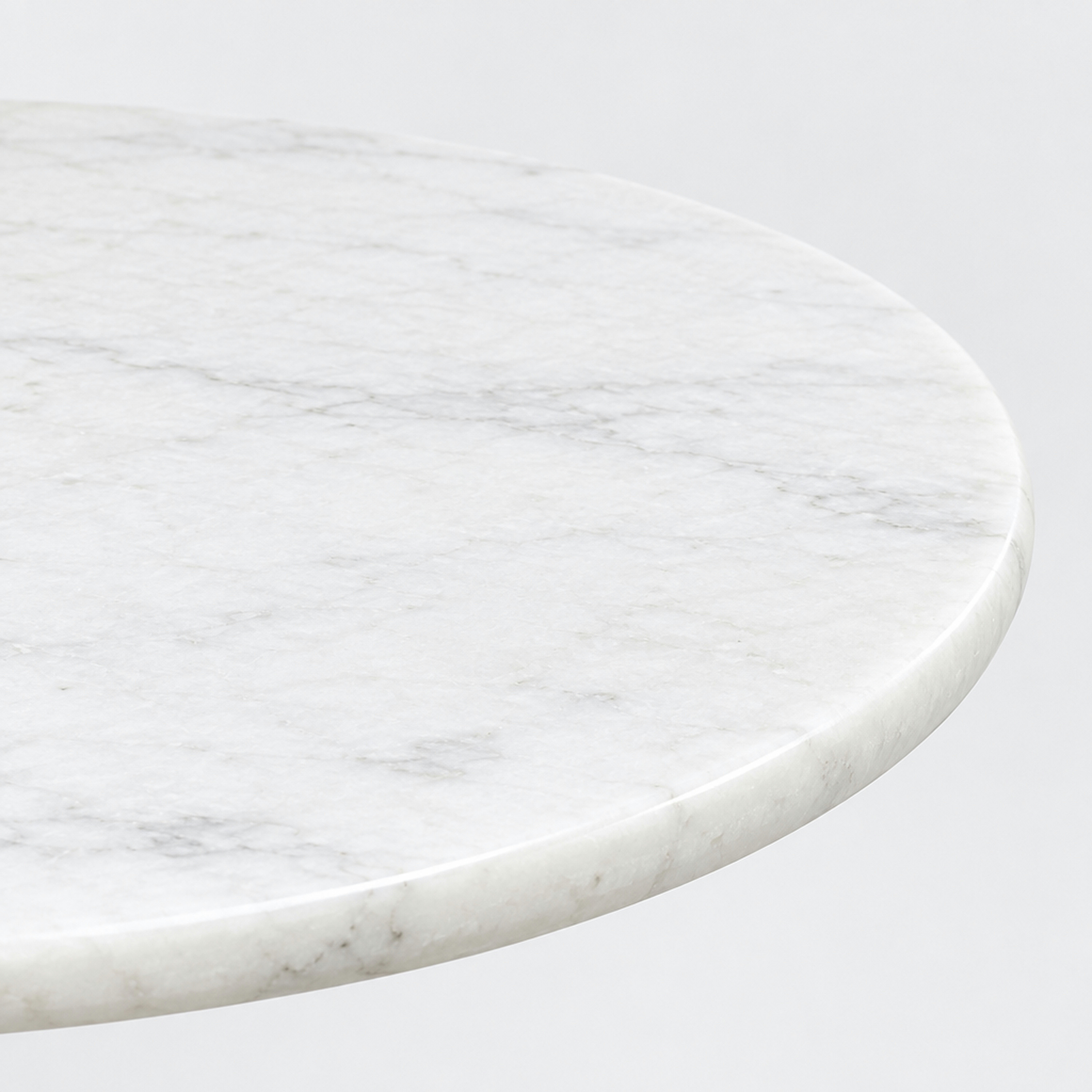 Crafted by lifestyle Marble Top Round Side Table-furniture-livingroom-sideandendtables-image-4