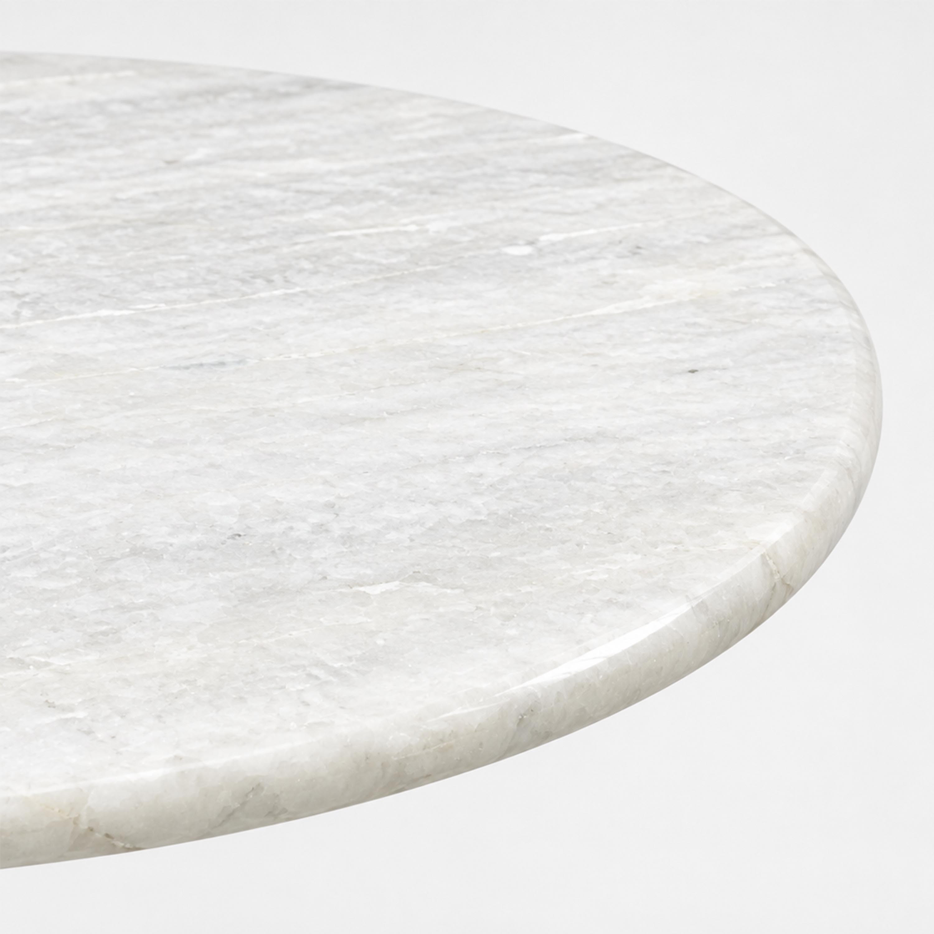 Crafted by lifestyle Marble Top Round Side Table-furniture-livingroom-sideandendtables-image-9