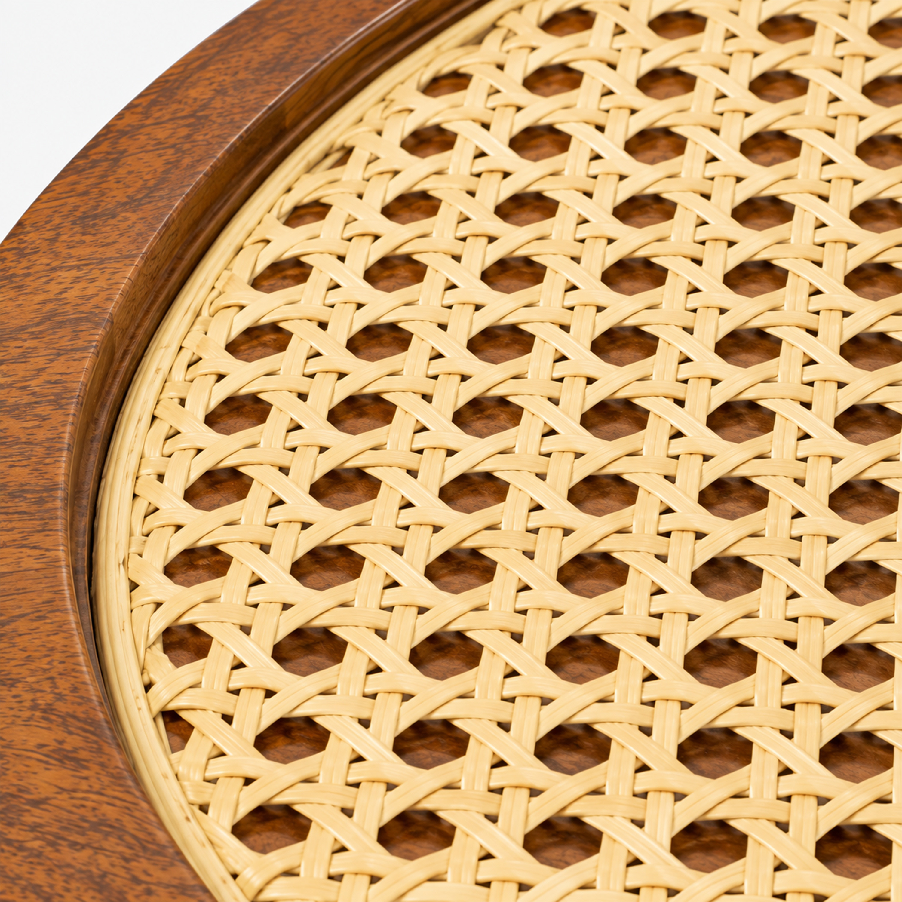 Crafted by lifestyle Mango Wood Top Round Side Table-furniture-livingroom-sideandendtables-image-4