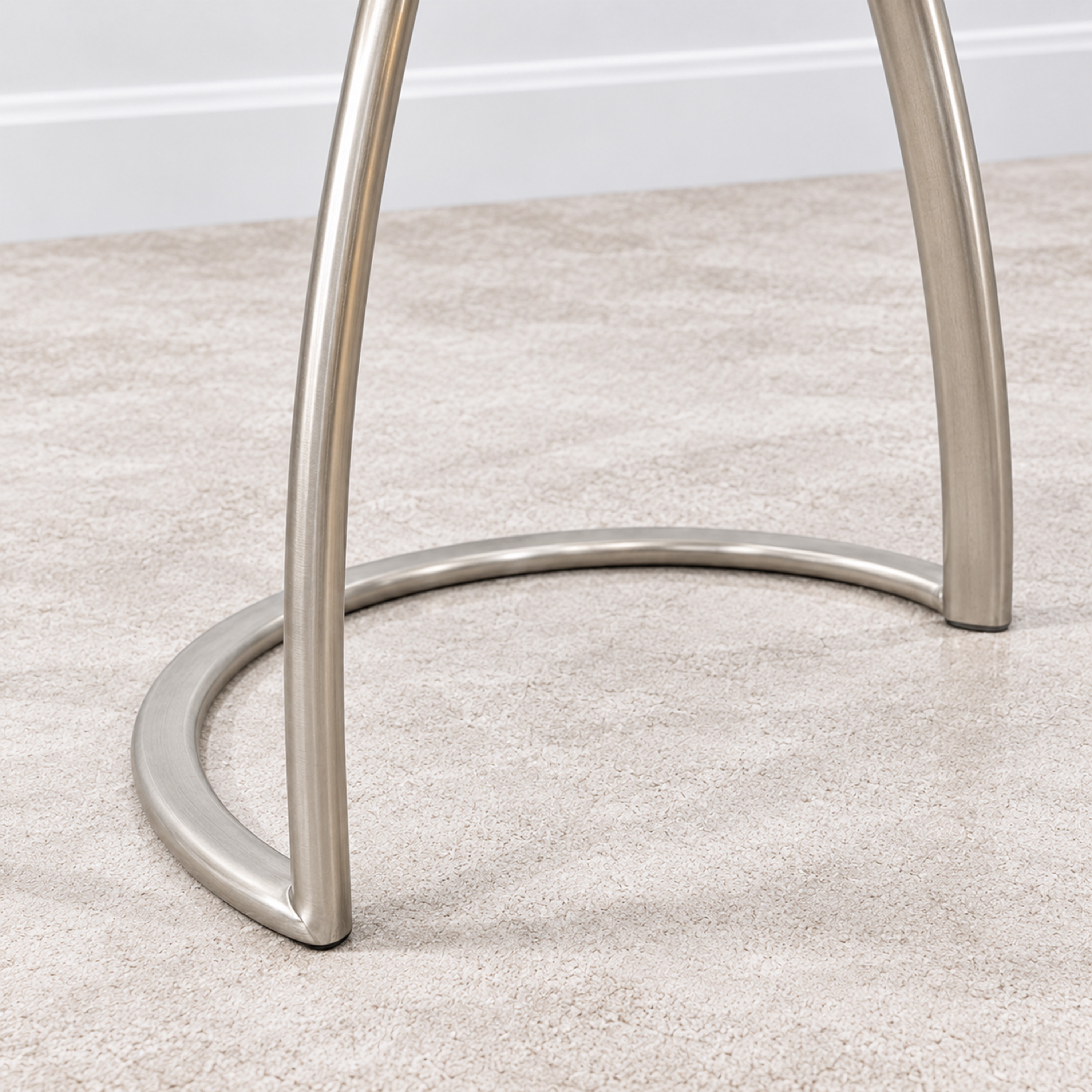 Crafted by lifestyle Mango Wood Top Round Side Table-furniture-livingroom-sideandendtables-image-5
