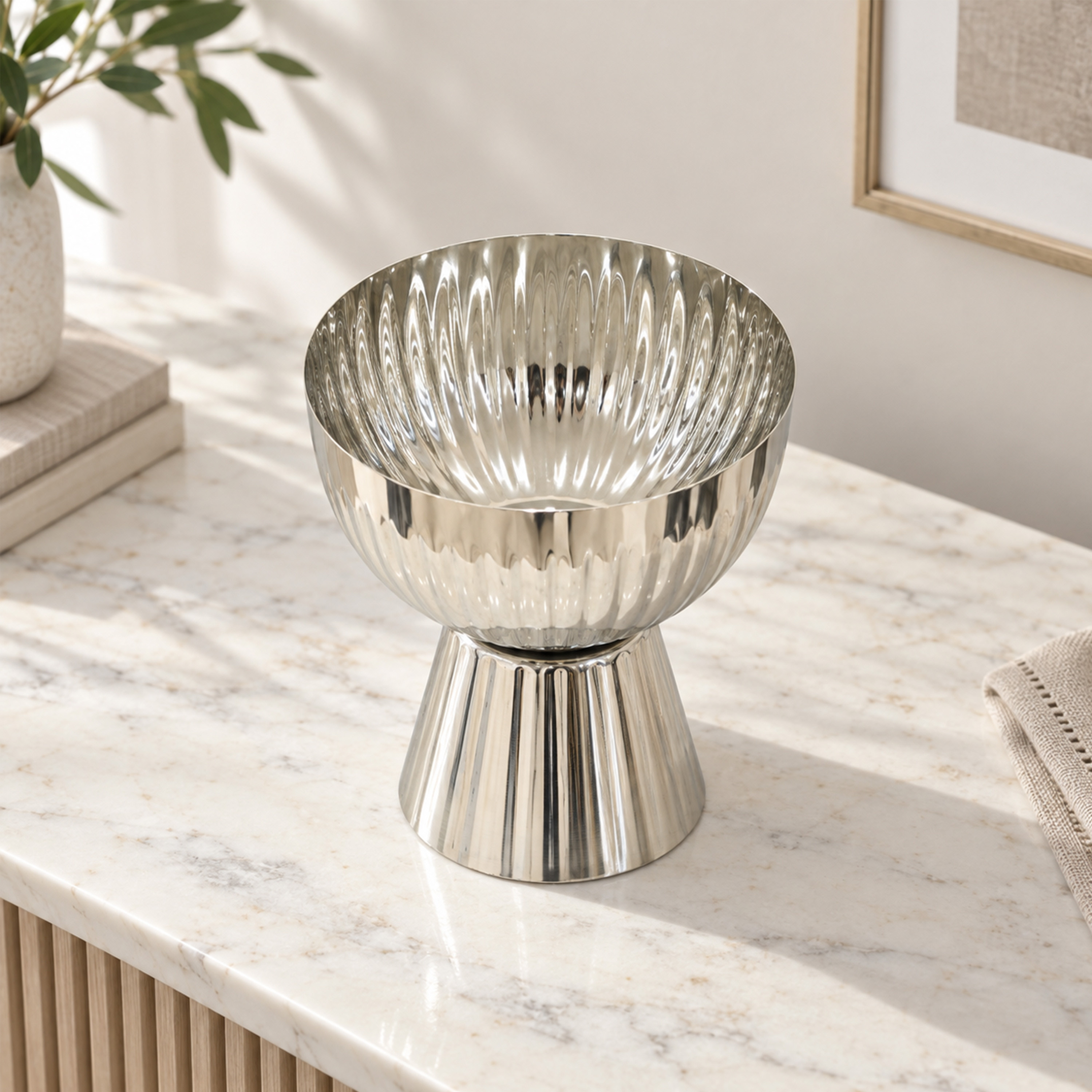 Crafted By Lifestyle Hand-Hammered Steel Serving Bowl With Lid - 16.5 Cm-household-dining-dinnerware-bowls-image-1