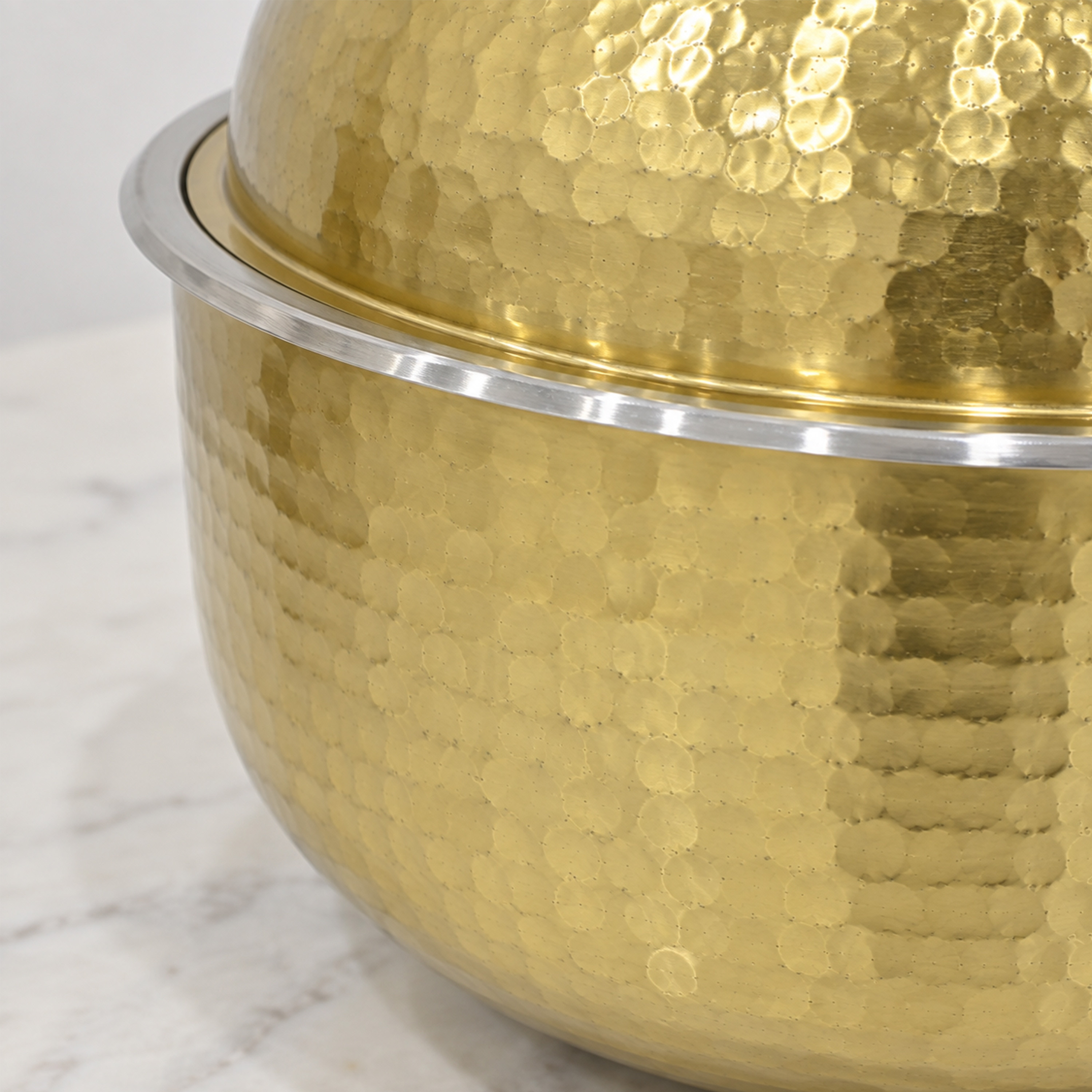 Crafted By Lifestyle Classic Steel Serving Pot With Lid - 4 Ltr-household-dining-serveware-foodwarmersandcasseroles-image-4