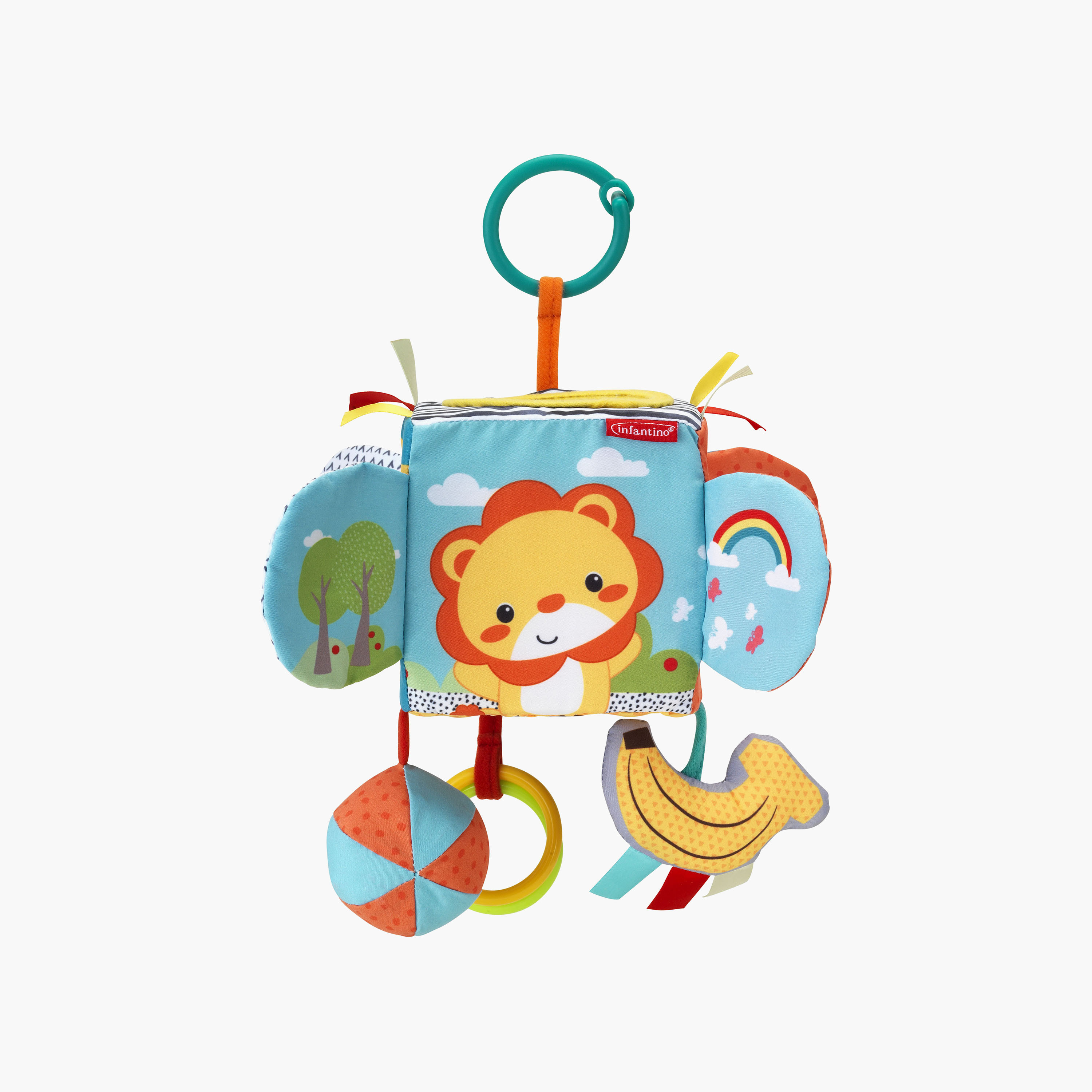 مكعب استكشاف حسي بألعاب قابلة للفصل بيك آند سيك من إنفانتينو-toys-babyandtoddlertoys-learningtoys-image-1