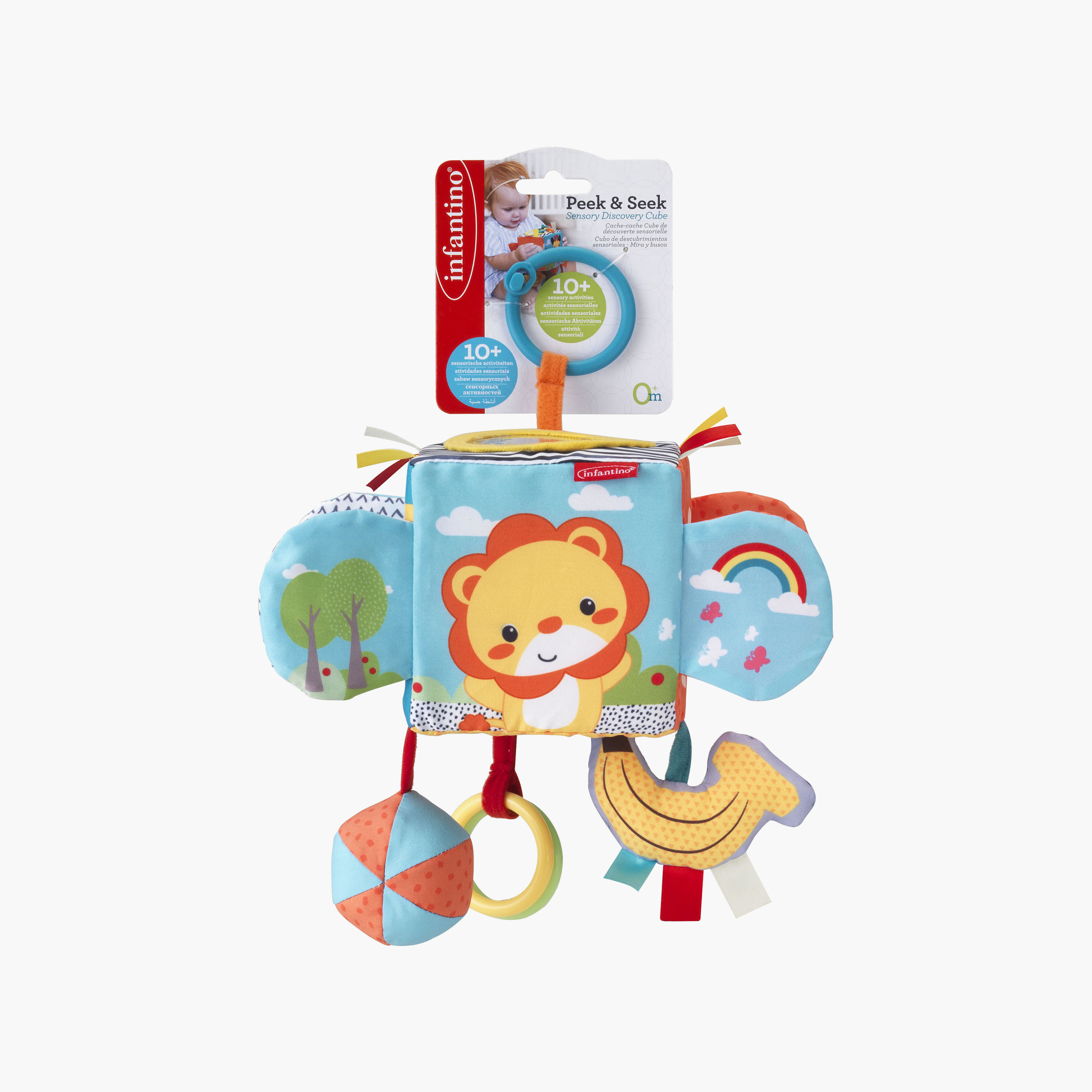 مكعب استكشاف حسي بألعاب قابلة للفصل بيك آند سيك من إنفانتينو-toys-babyandtoddlertoys-learningtoys-image-9