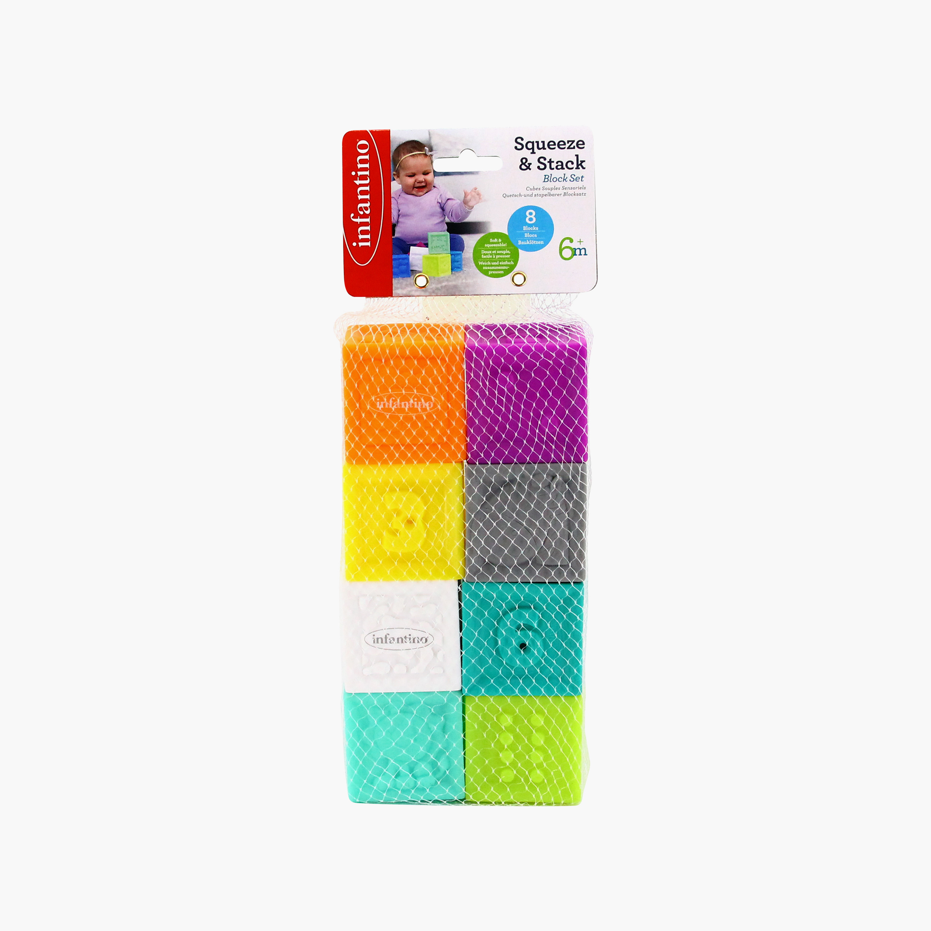 Infantino 8-Piece  Squeeze & Stack Blocks-toys-buildingblocks-blocks-image-8
