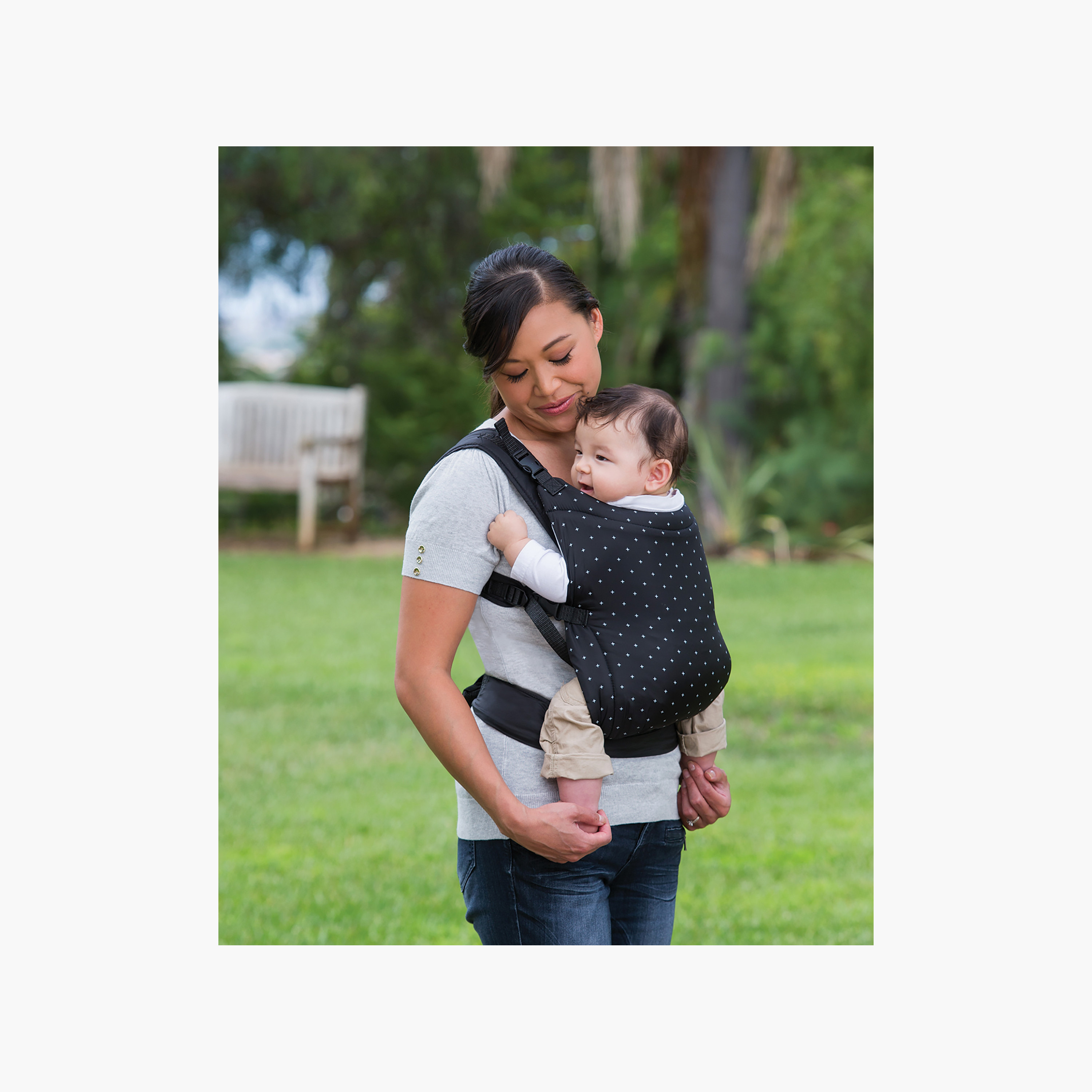 Infantino Zip Travel Carrier with Padded Shoulder Straps & Waist Belt-baby-gear-babycarriers-image-4