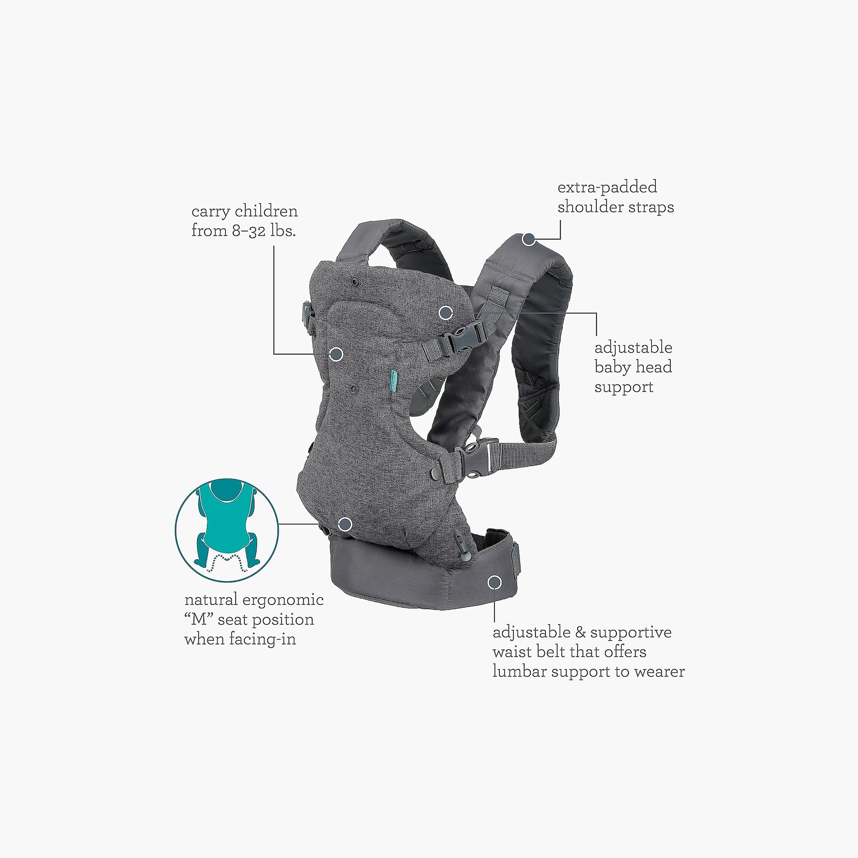 Infantino 4-In-1 Flip Advanced Convertible Carrier-baby-gear-babycarriers-image-4