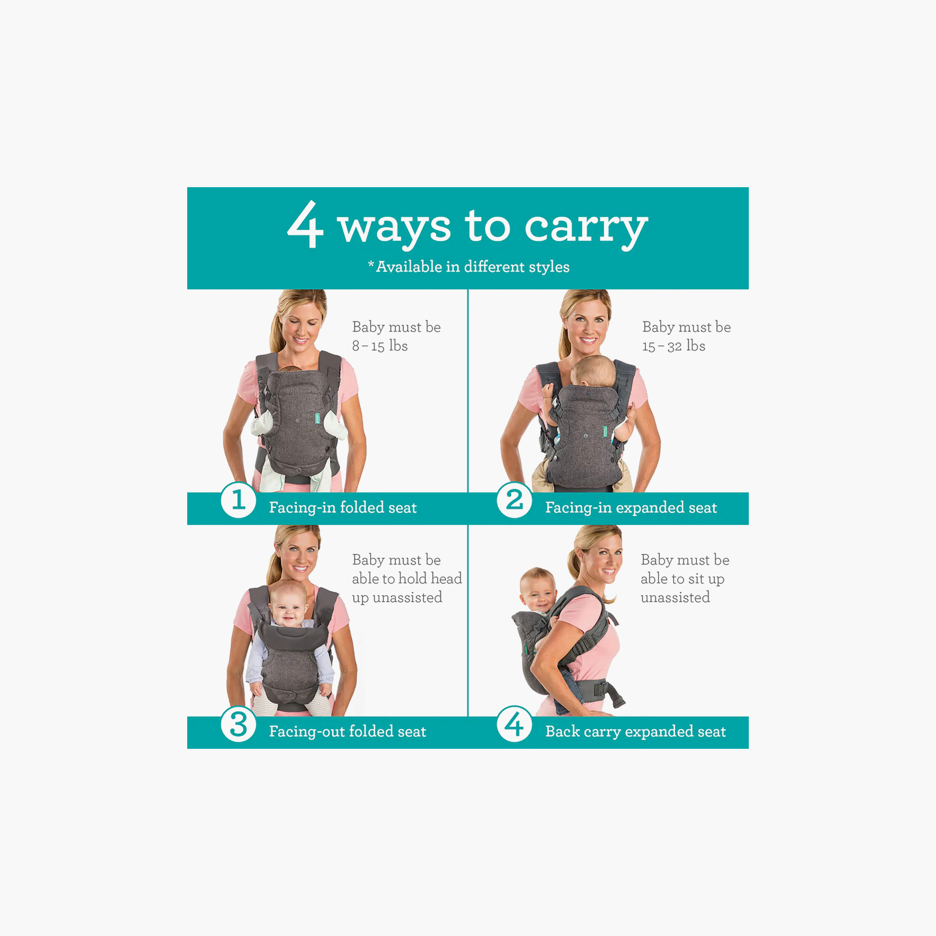 Infantino 4-In-1 Flip Advanced Convertible Carrier-baby-gear-babycarriers-image-7