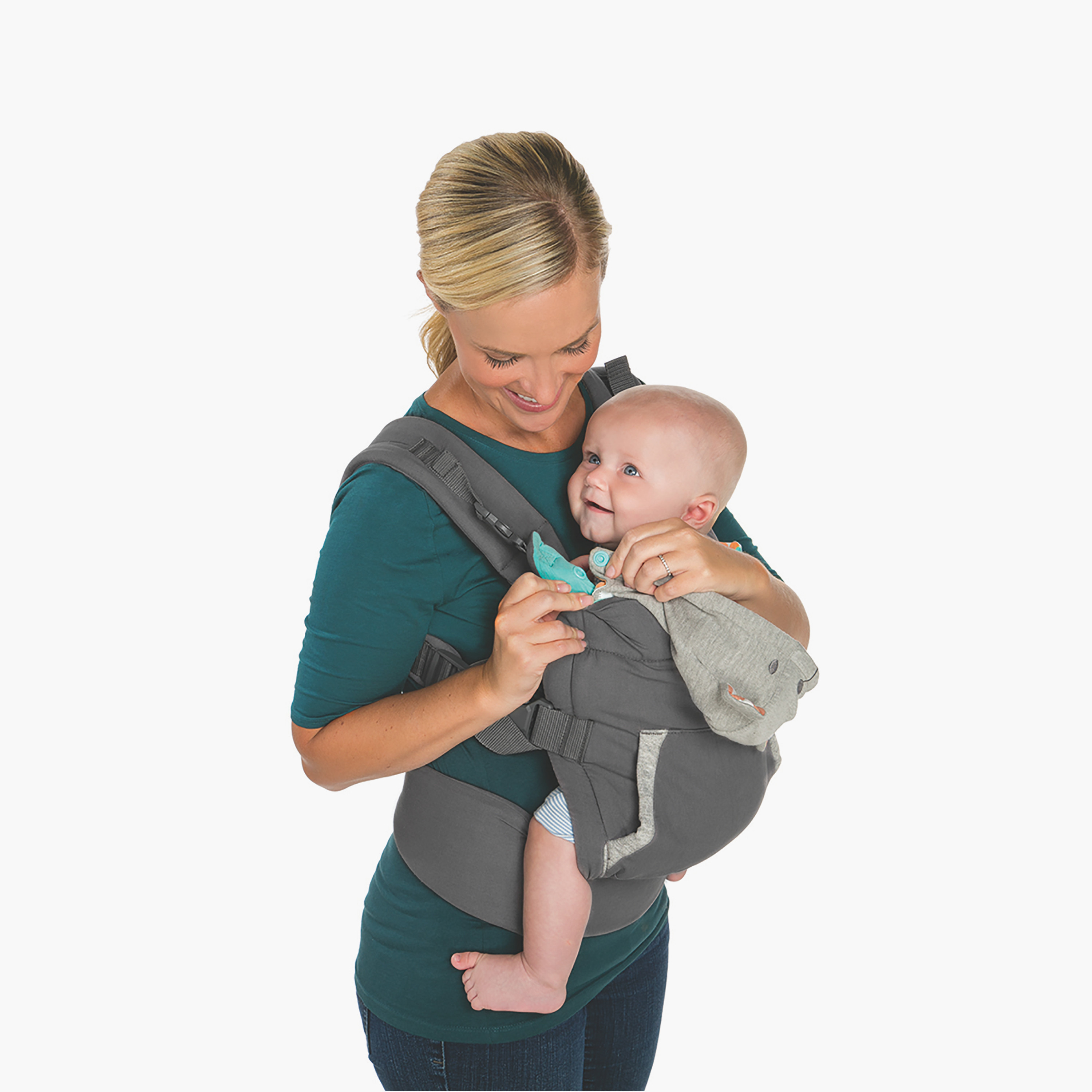 Infantino Cuddle Up Ergonomic Hoodie Carrier-baby-gear-babycarriers-image-4