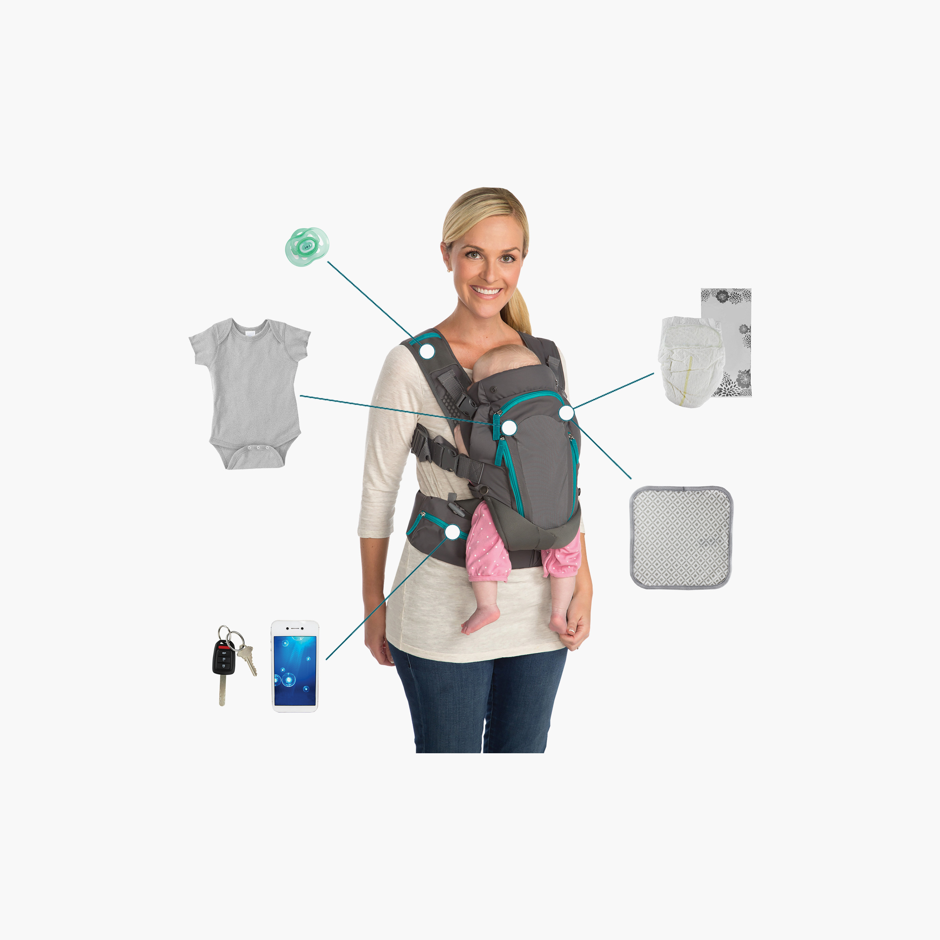 Infantino Carry On Multi Pocket Carrier-baby-gear-babycarriers-image-5