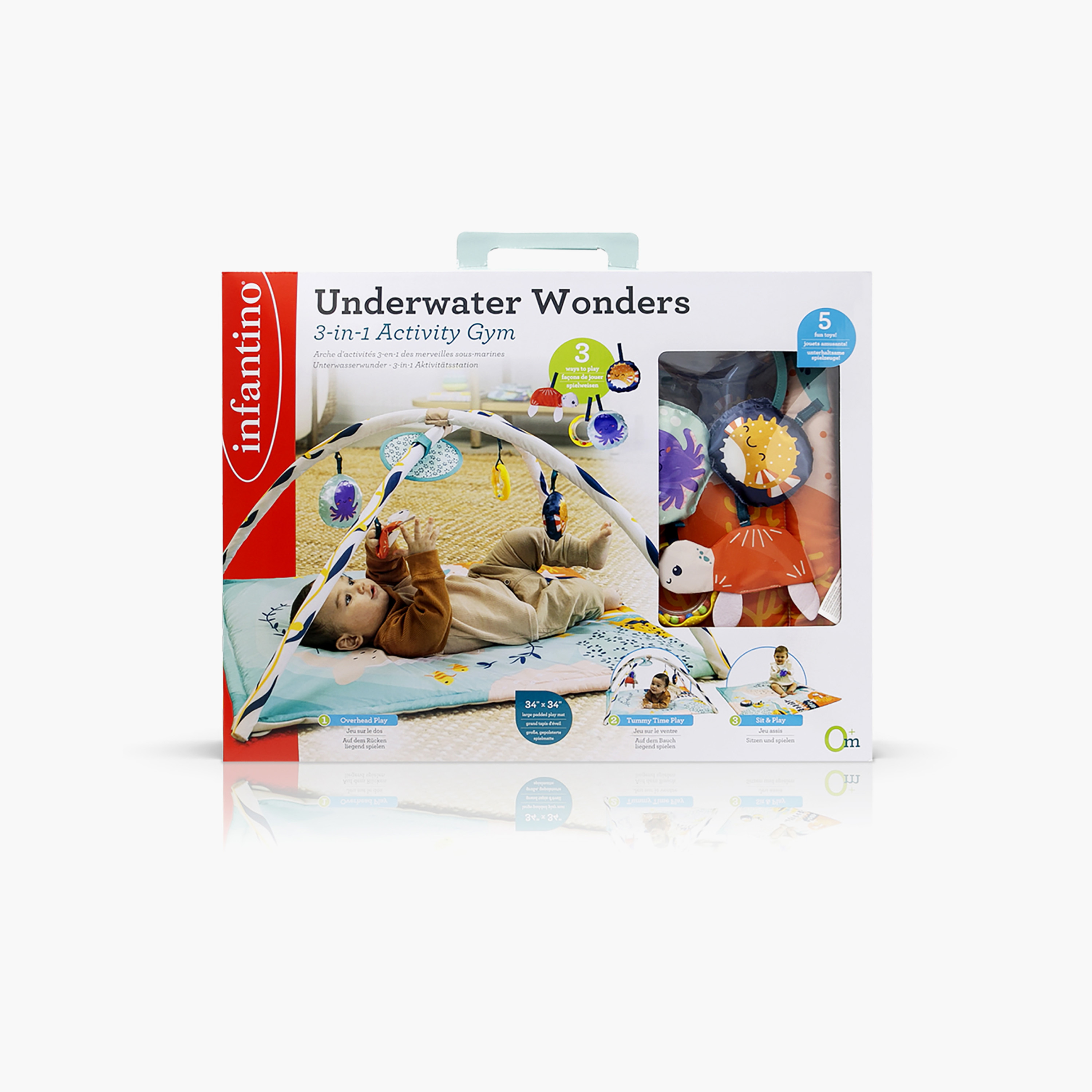 Infantino 3-In-1 Underwater Wonders Activity Gym-baby-infantactivity-playgyms-image-8