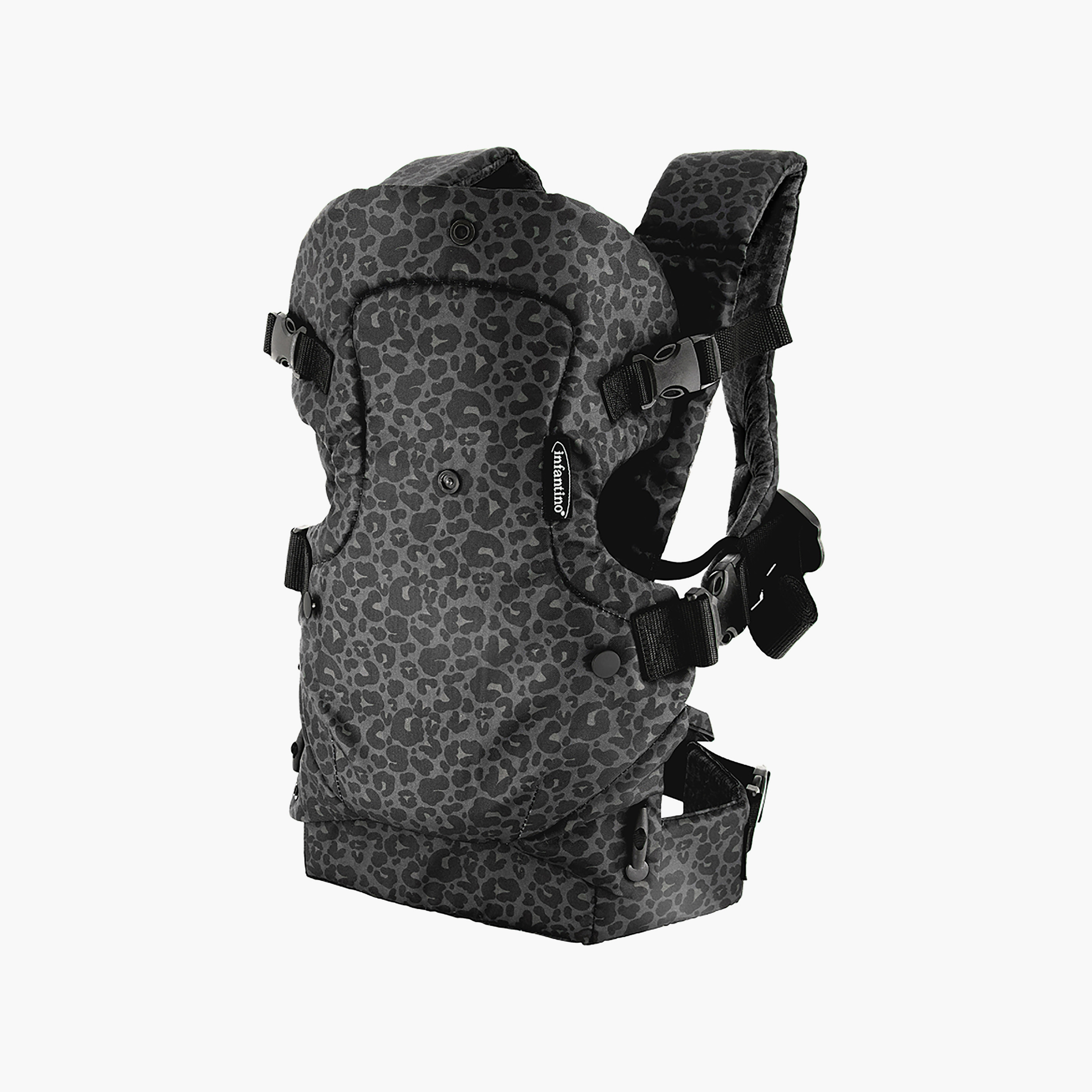 حمالة أطفال قابلة للتحويل 4 في 1 بمقعد مريح قابل للتعديل وحزام خصر من إنفانتينو-baby-gear-babycarriers-image-3