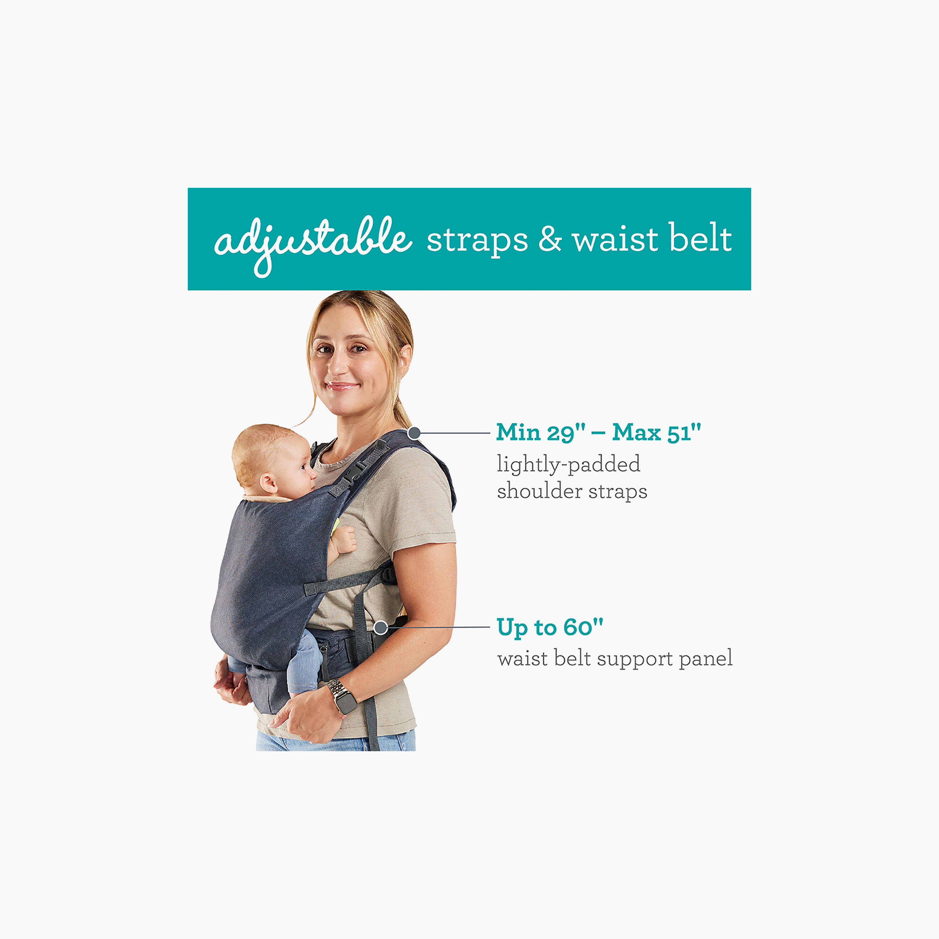 حمالة أطفال 2 في 1 خفيفة للغاية قابلة للطي من إنفانتينو-baby-gear-babycarriers-image-9