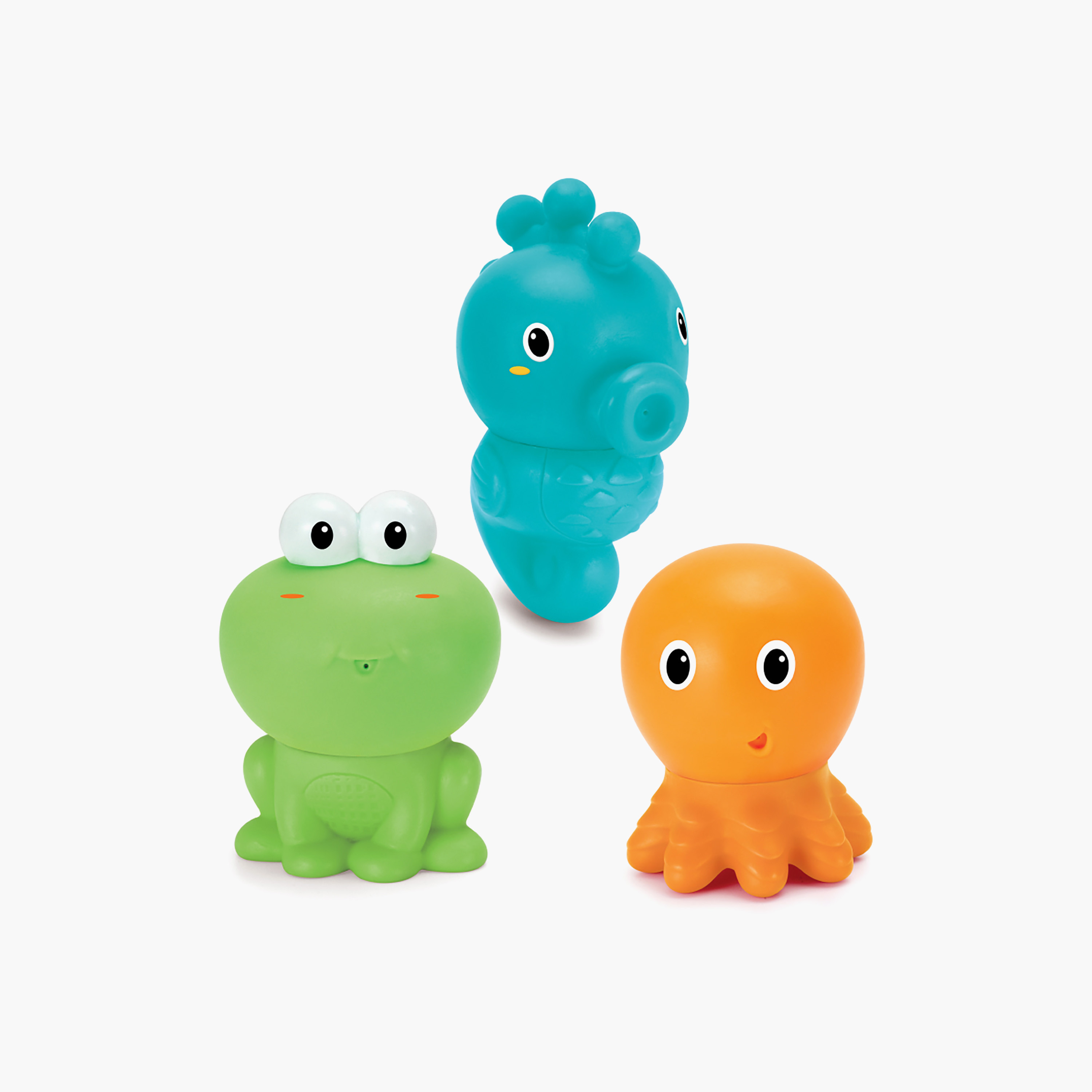 ألعاب استحمام رشاشة سهلة التنظيف 3 قطع من إنفانتينو-toys-babyandtoddlertoys-bathtoys-image-1