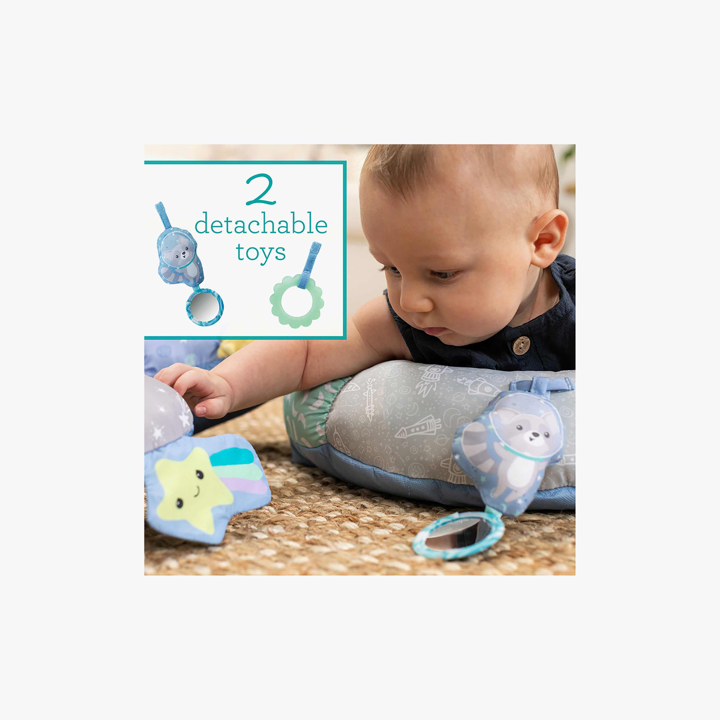 مقعد أطفال 2 في 1 بألعاب قابلة للفصل من إنفانتينو-baby-infantactivity-playgyms-image-4