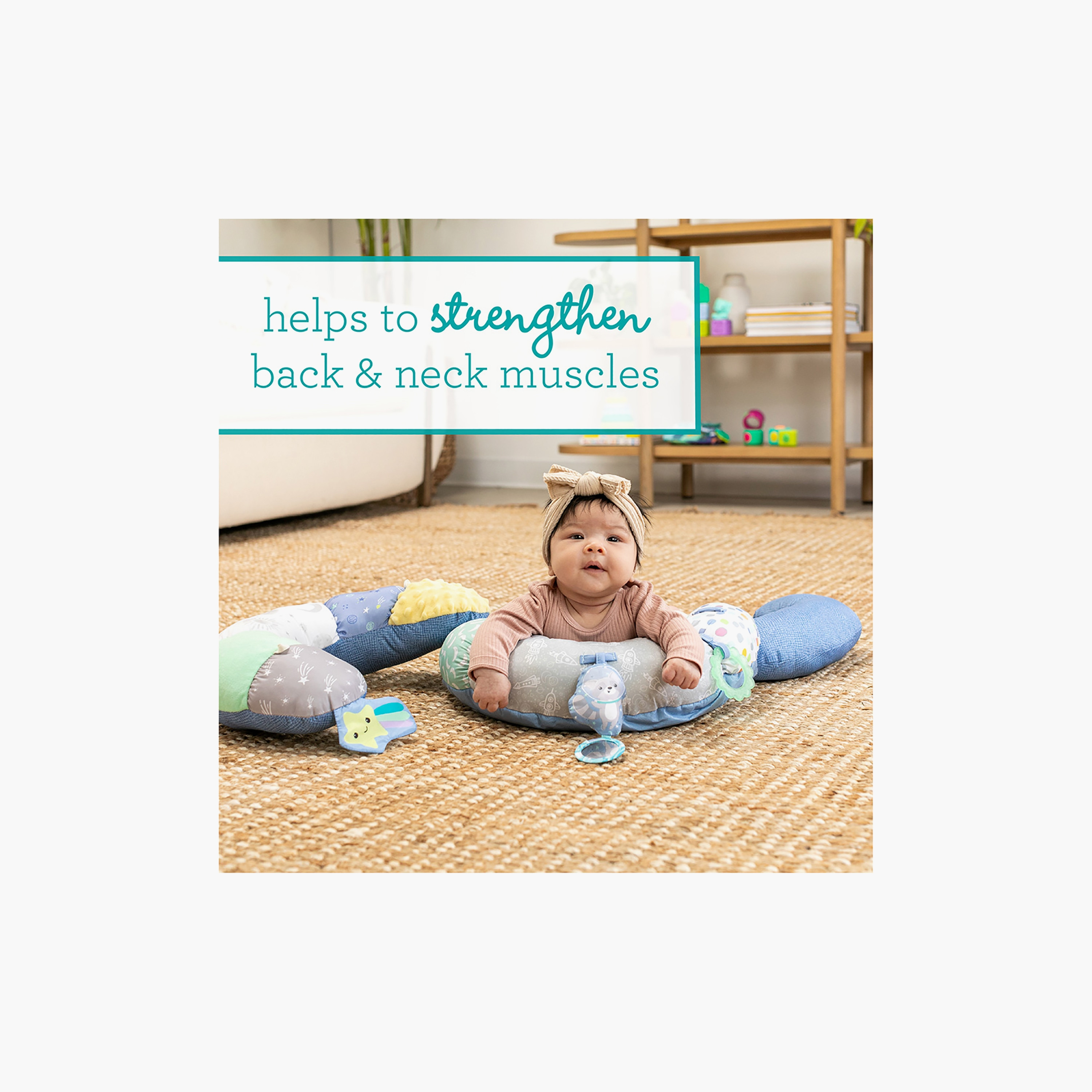 مقعد أطفال 2 في 1 بألعاب قابلة للفصل من إنفانتينو-baby-infantactivity-playgyms-image-5
