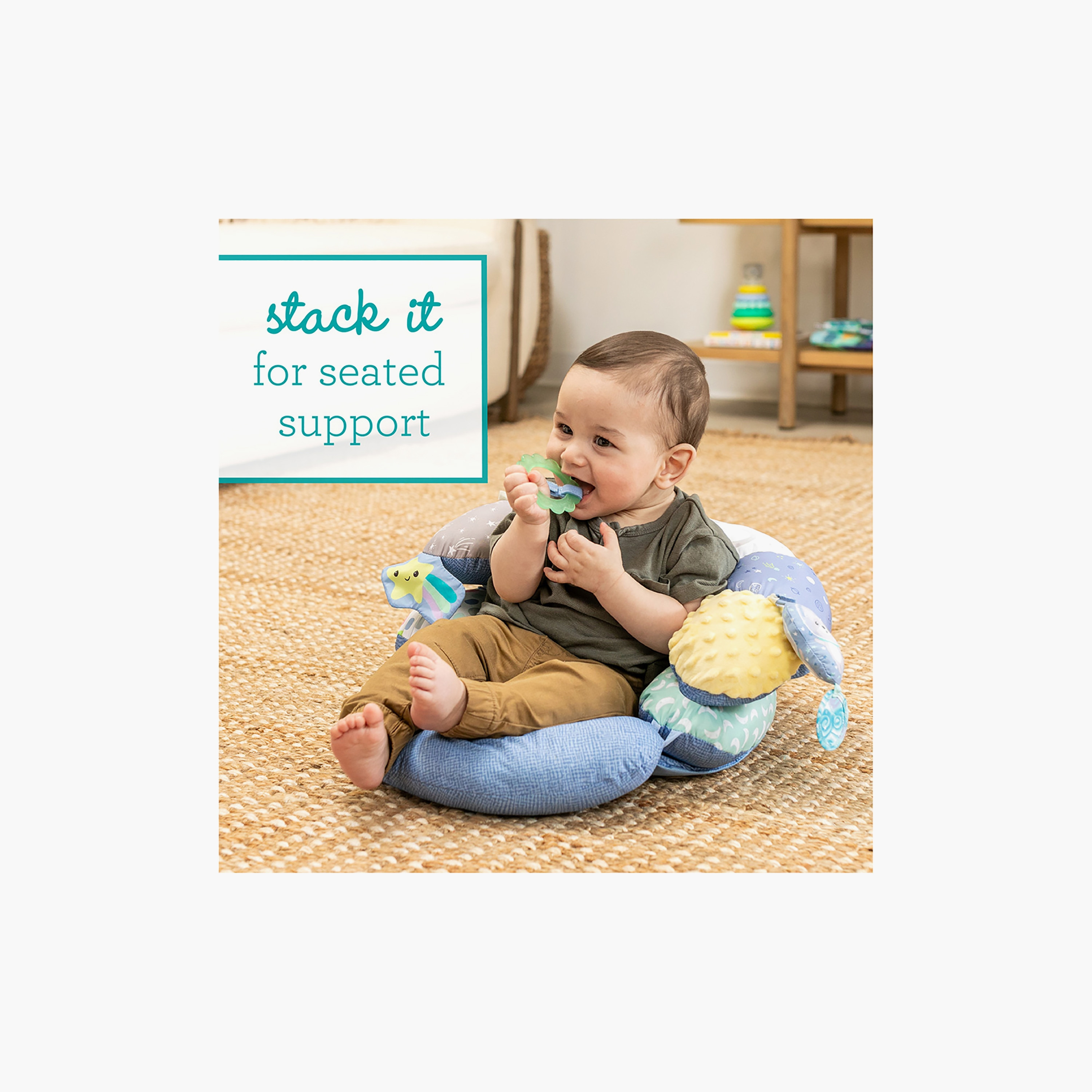 مقعد أطفال 2 في 1 بألعاب قابلة للفصل من إنفانتينو-baby-infantactivity-playgyms-image-6