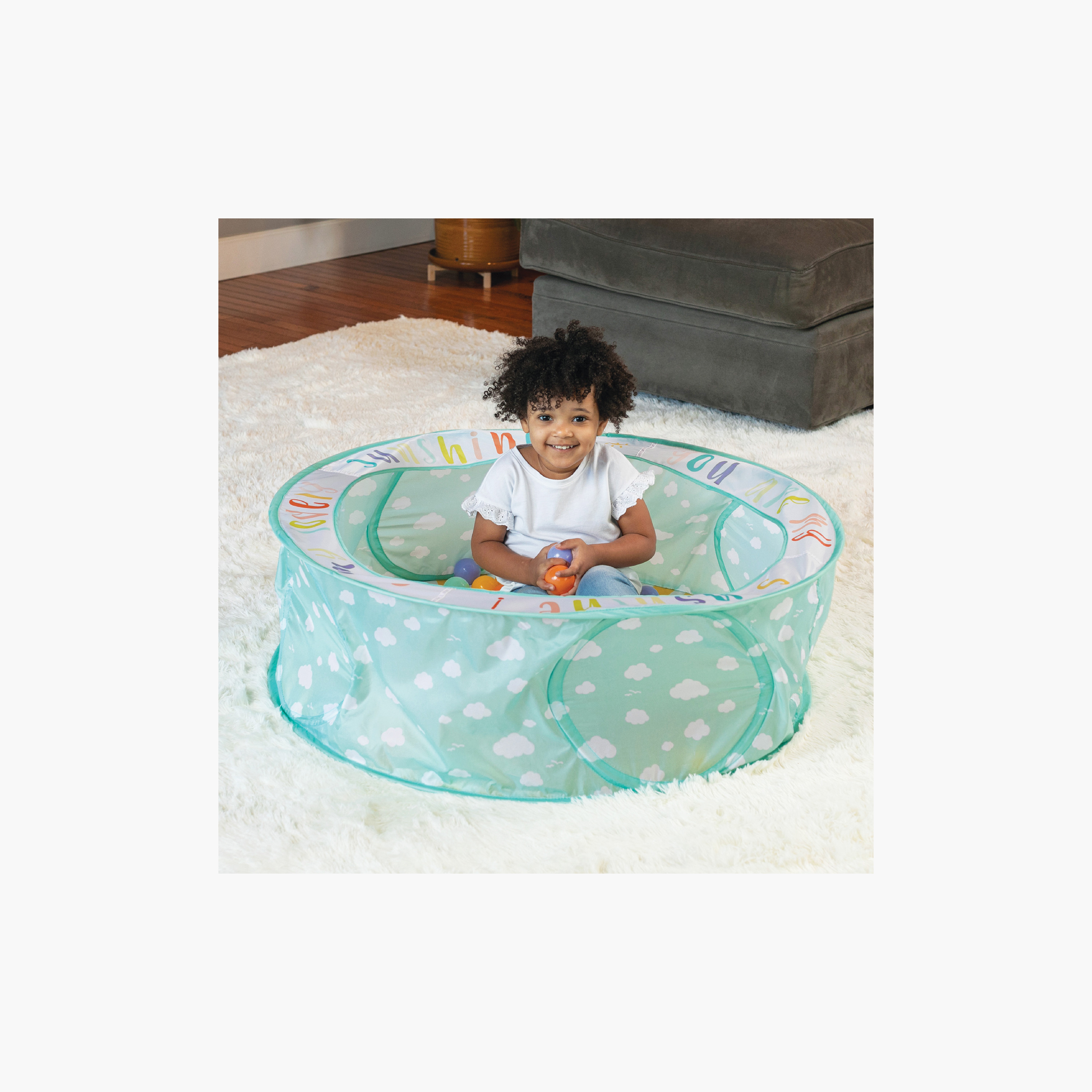 Infantino Foldable Pop-Up Ball Pit with 50 Vibrant Coloured Balls-baby-infantactivity-playgyms-image-8