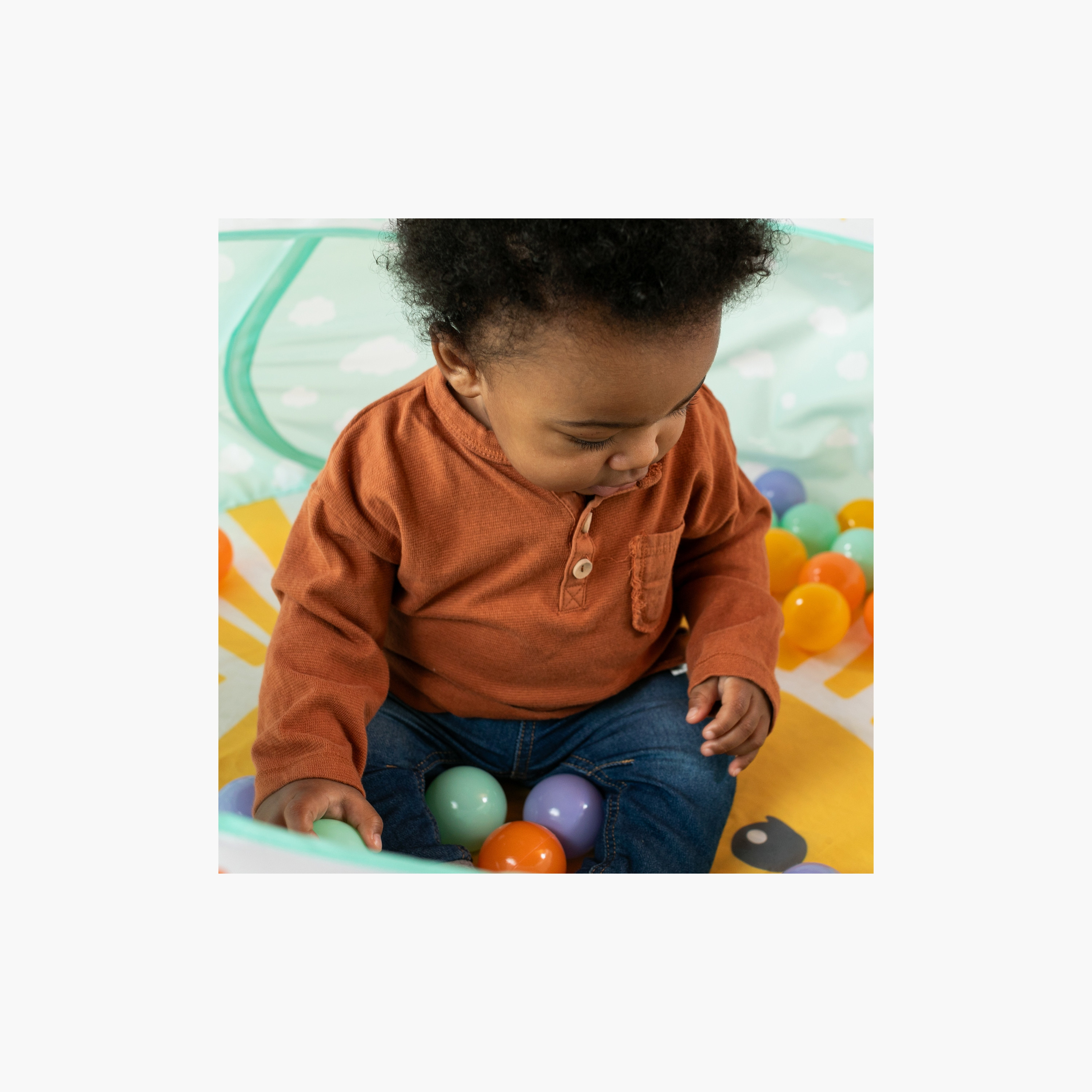 Infantino Foldable Pop-Up Ball Pit with 50 Vibrant Coloured Balls-baby-infantactivity-playgyms-image-9
