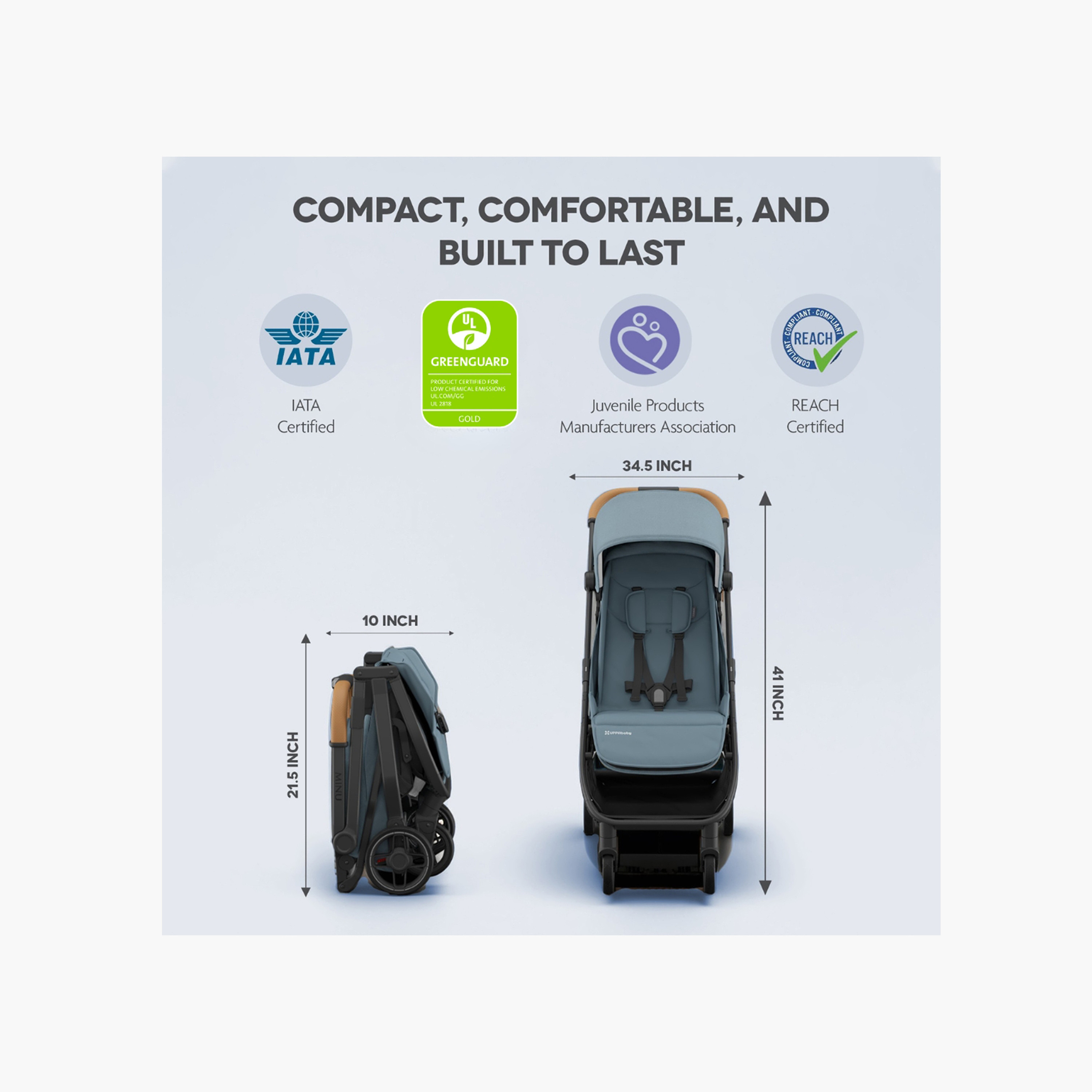 UPPAbaby Minu V3 James Stroller with Bumper Bar, 3-Fold System-baby-gear-strollersandprams-strollers-image-6