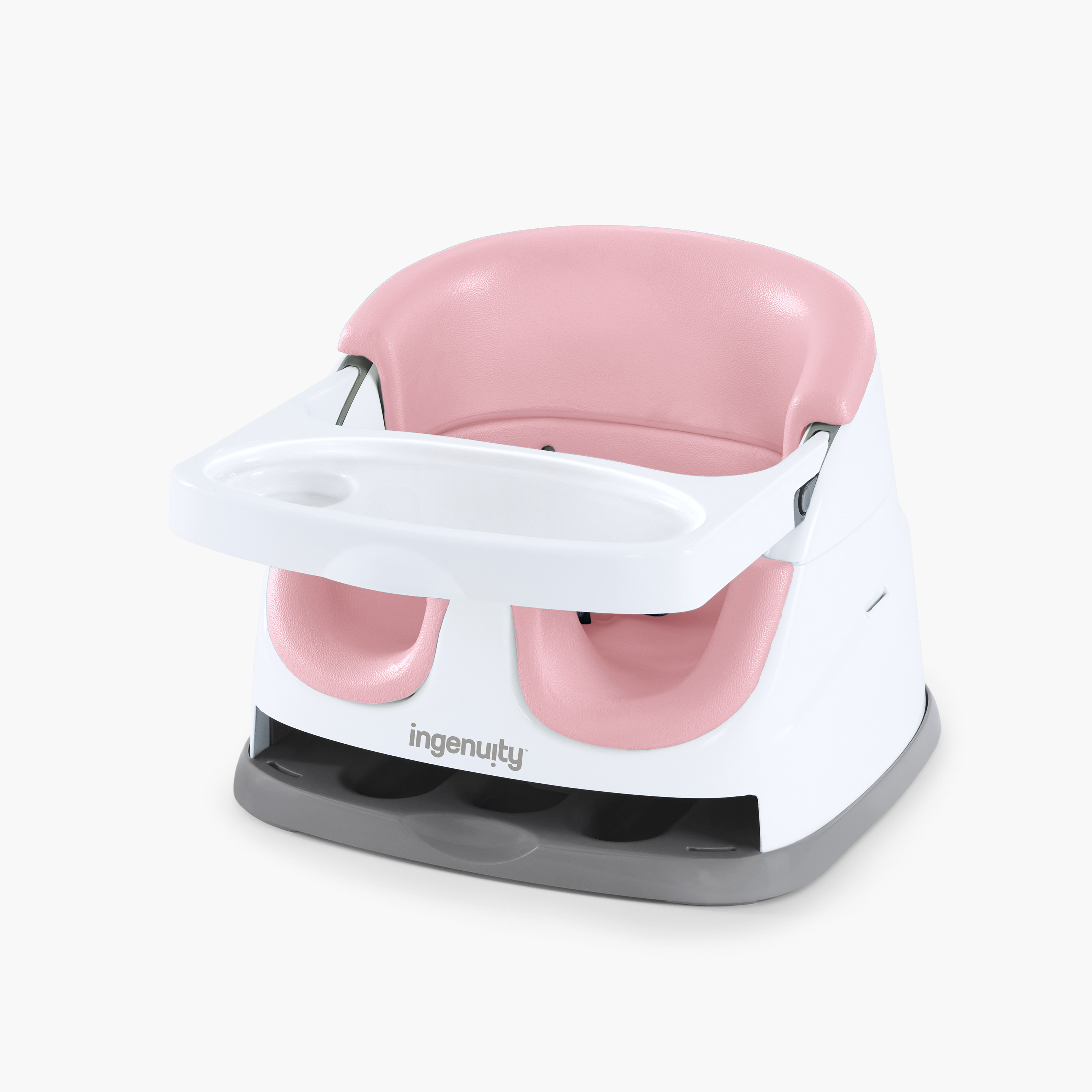 مقعد معزز للأطفال بيبي بيس 2 في 1 مع صينية للطعام من إنجينيتي-baby-feeding-highchairsandboosters-image-1