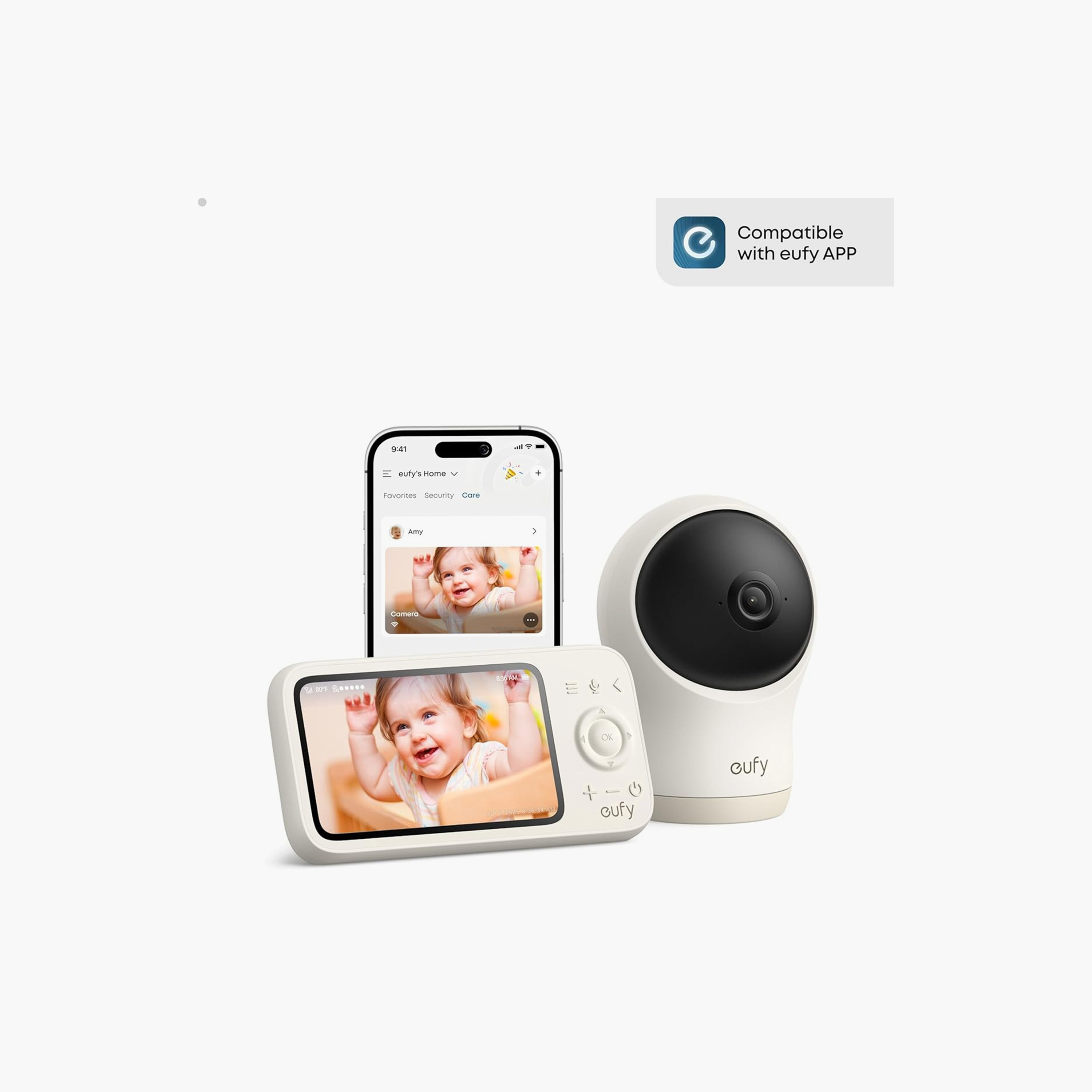 جهاز مراقبة أطفال يوفاي بدقة 2 كيه عالية الدقة-baby-healthandsafety-babymonitors-image-2