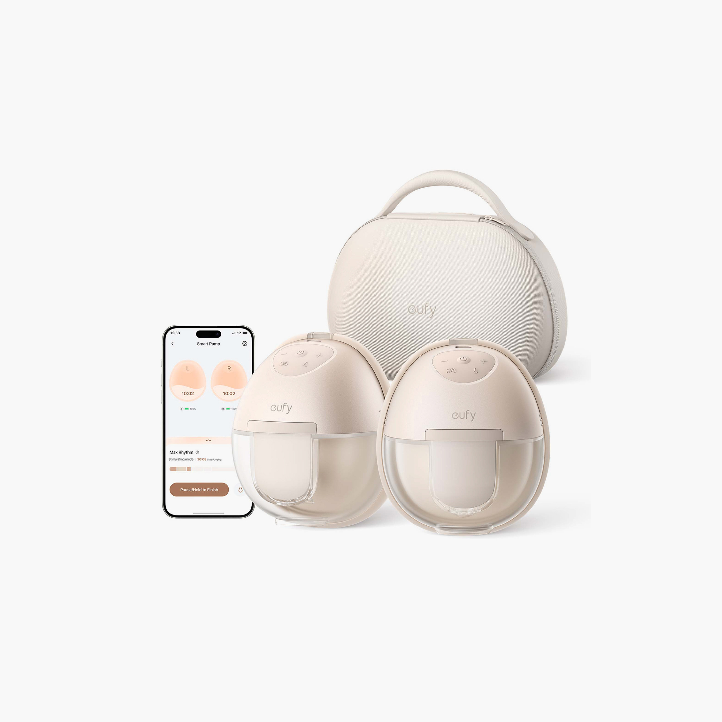 Generic Wearable Breast Pump with Charging Case-baby-feeding-breastfeedingandcare-image-1