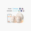 Generic Wearable Breast Pump with Charging Case-baby-feeding-breastfeedingandcare-image-2