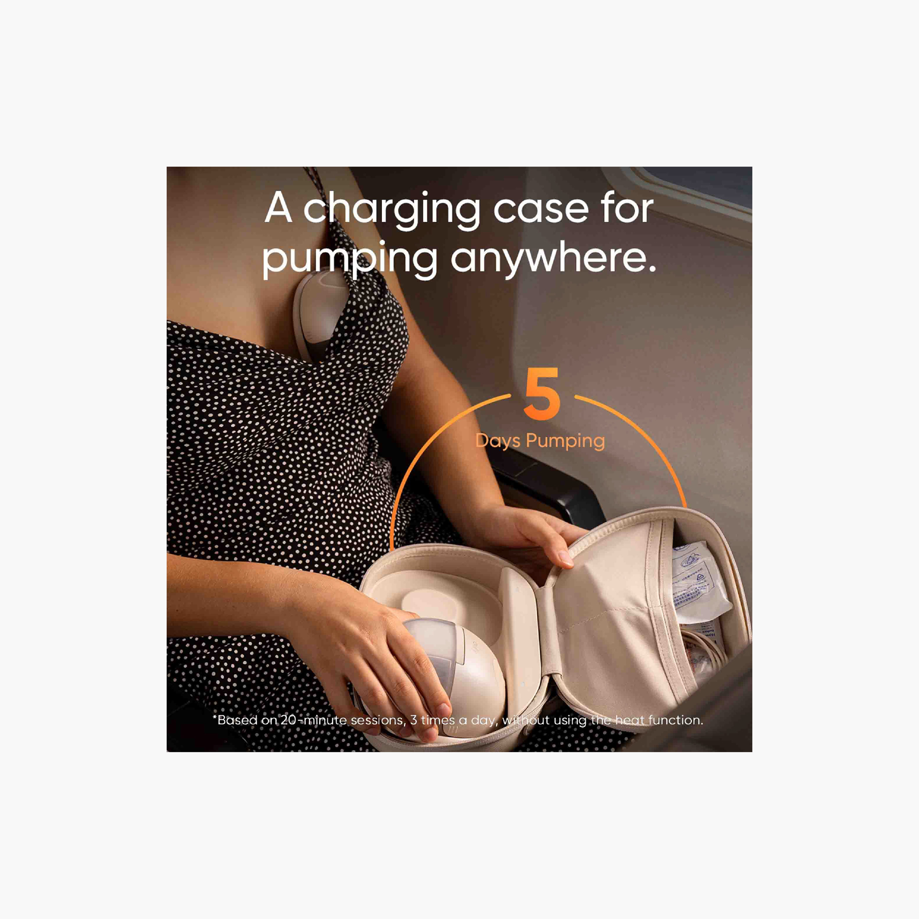 Generic Wearable Breast Pump with Charging Case-baby-feeding-breastfeedingandcare-image-3