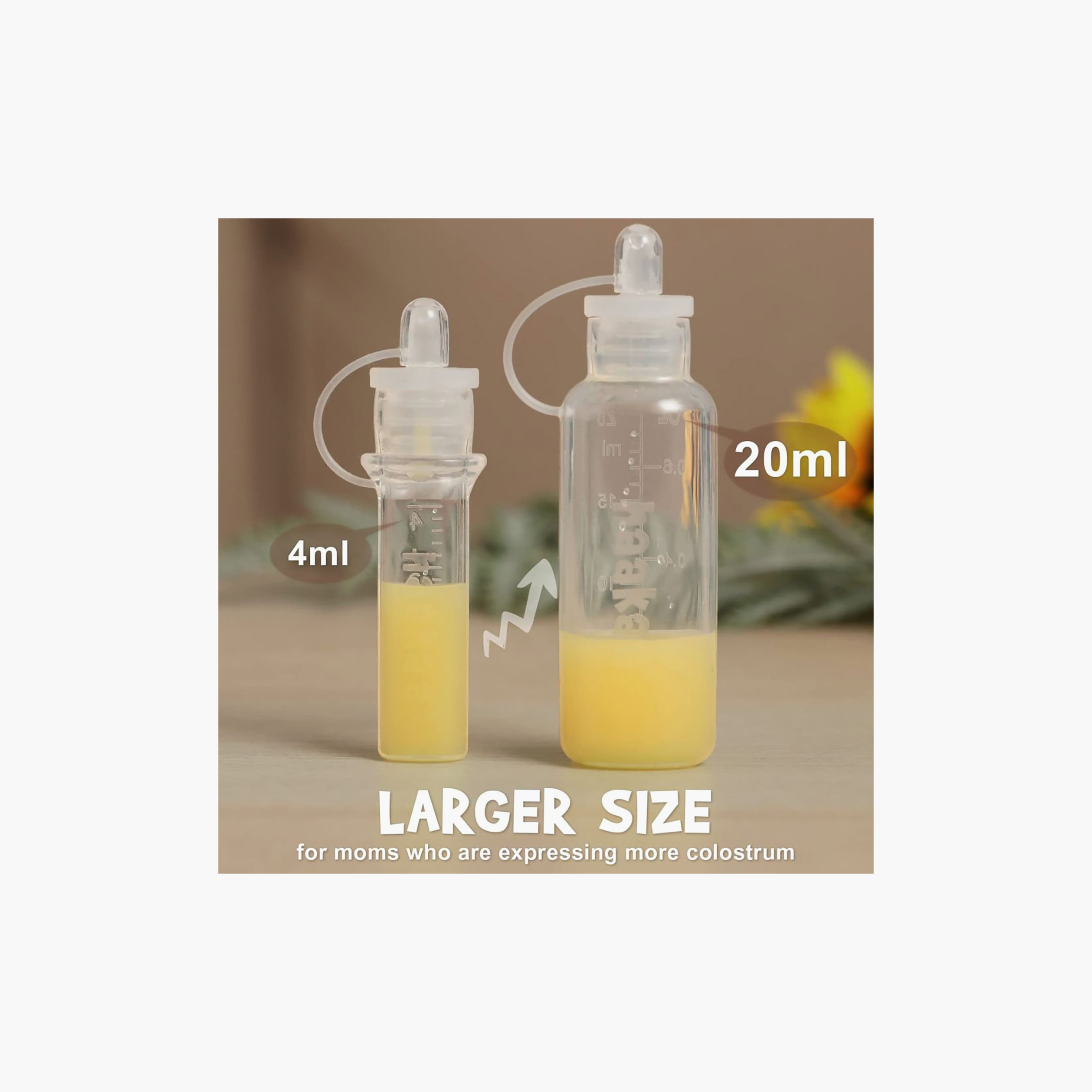 Haakaa 2-Piece Silicone Colostrum Collector - 20ml-baby-feeding-breastfeedingandcare-image-5