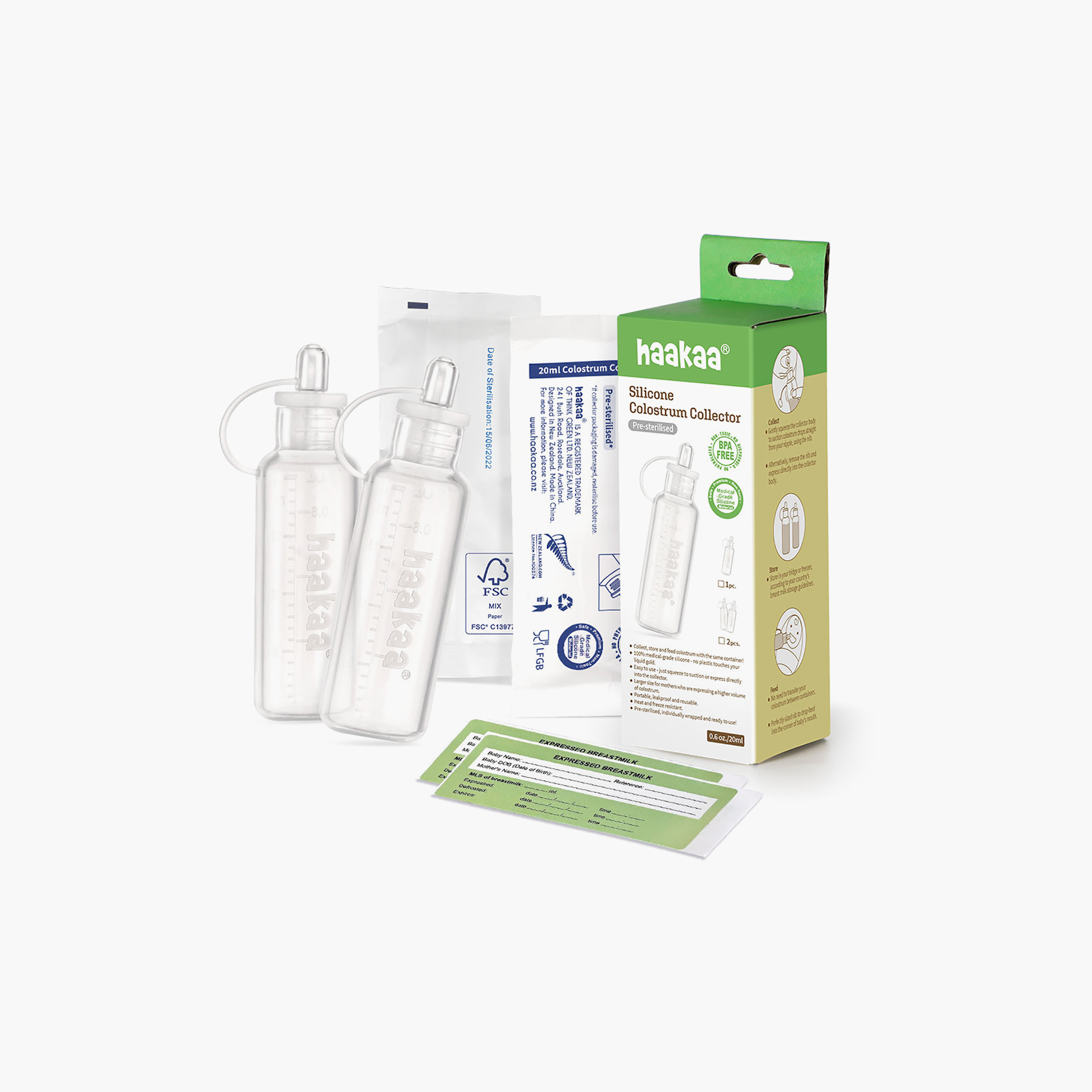 Haakaa 2-Piece Silicone Colostrum Collector - 20ml-baby-feeding-breastfeedingandcare-image-7