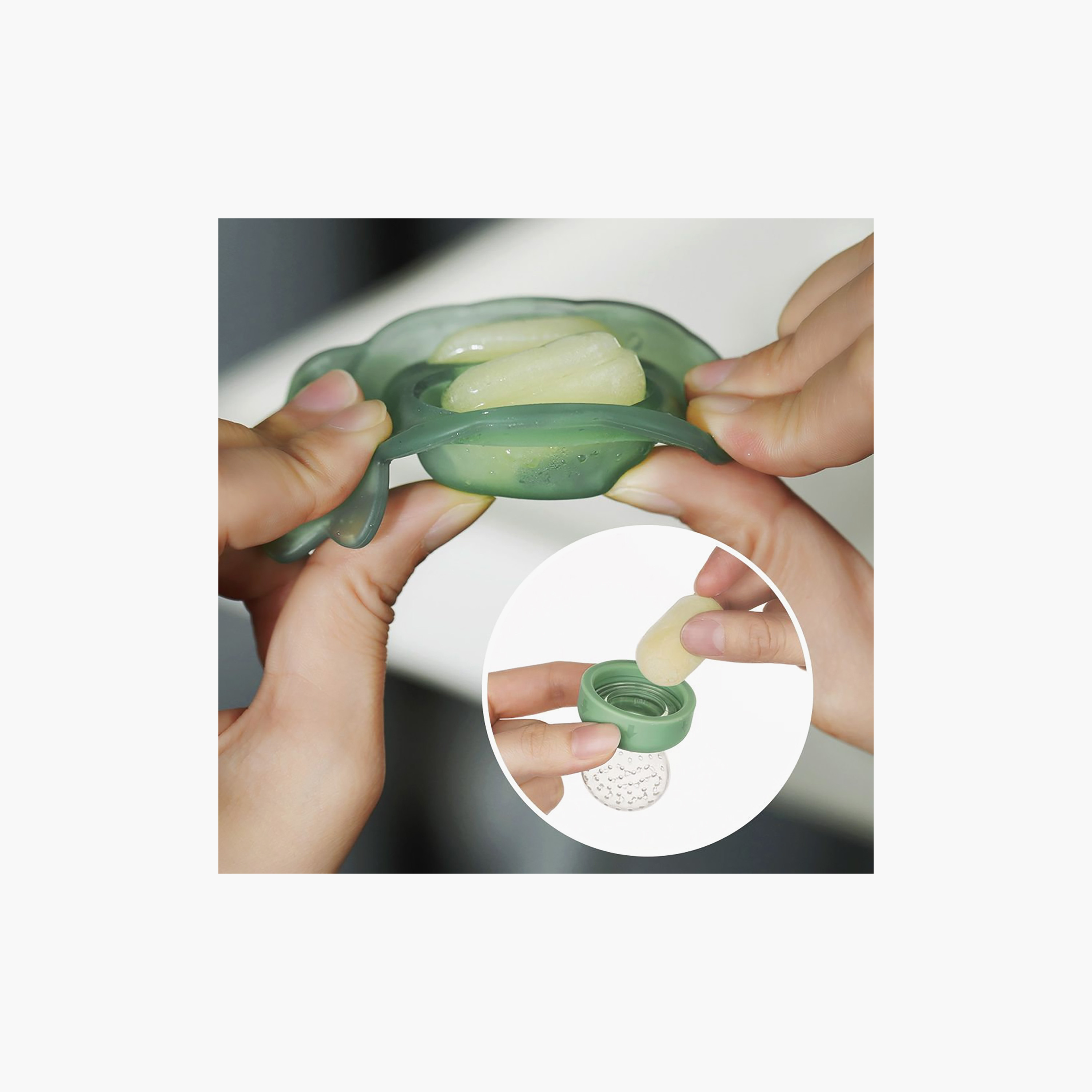 Haakaa Feed n Freeze Oat Feeder with Mini Nibble Tray-baby-feeding-mealtimeessentials-image-8