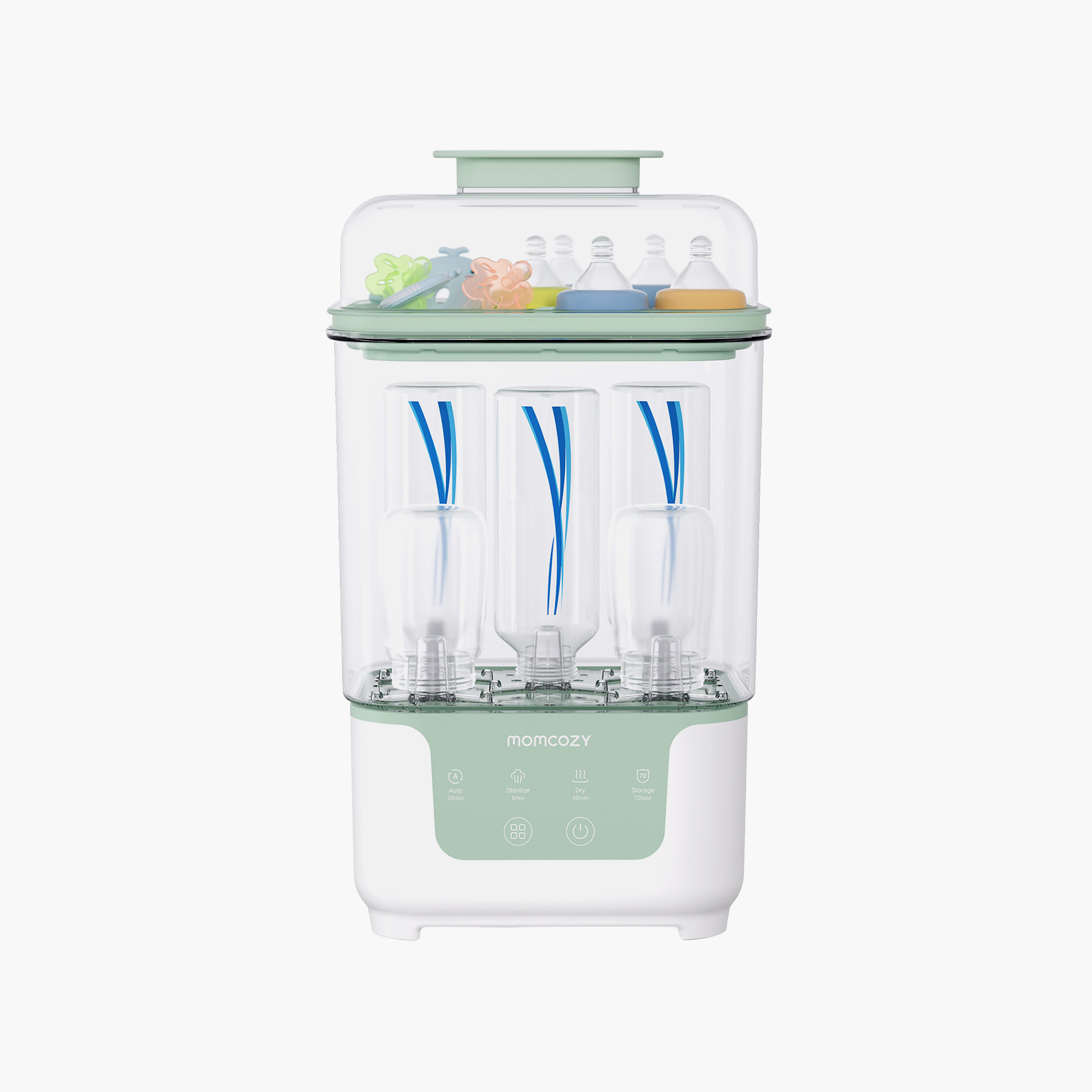 معقم ومجفف زجاجات متراص 4 في 1 من مومكوزي-baby-feeding-sterilizersandwarmers-image-16