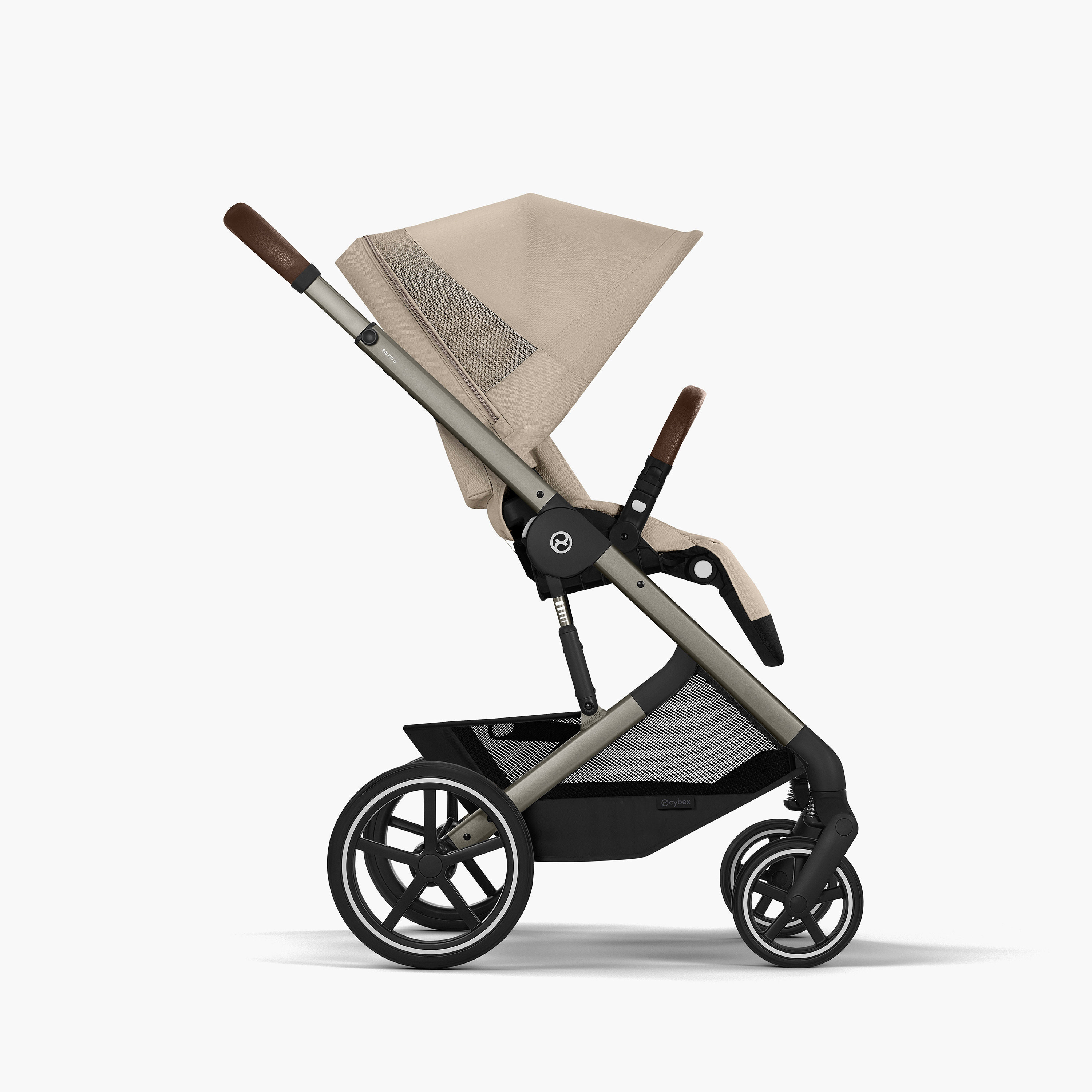 عربة أطفال مع فرامل قفل بالقدم باليوس إس لوكس من سايبكس-baby-gear-strollersandprams-strollers-image-3