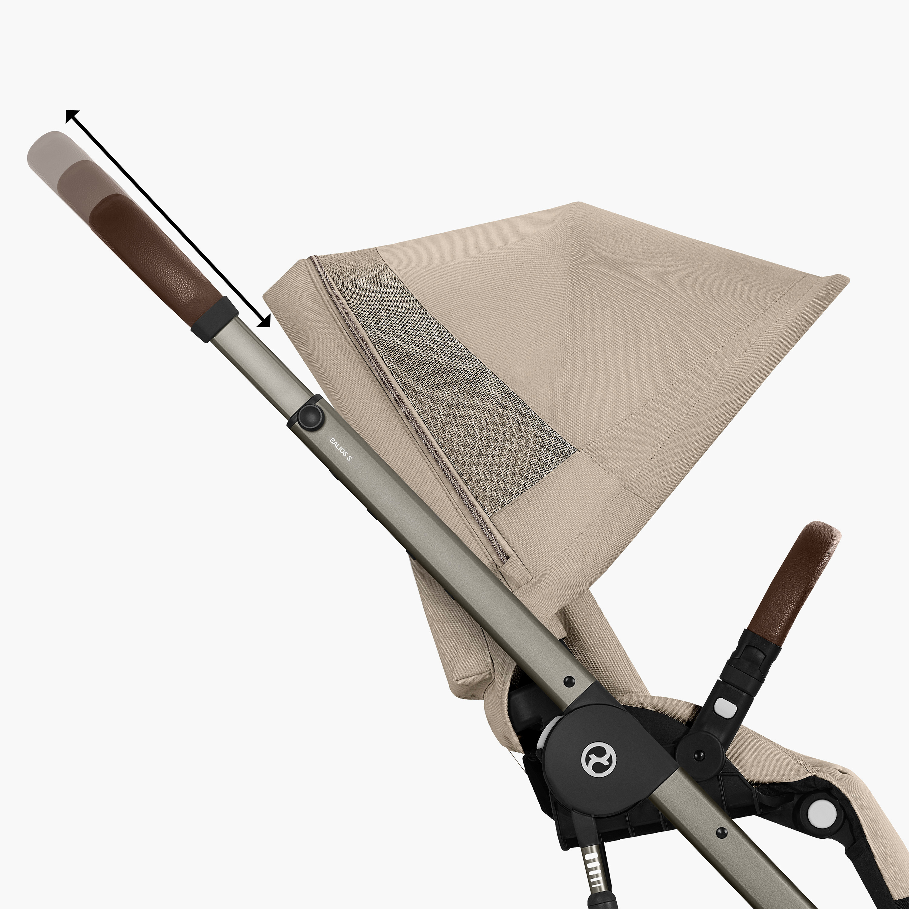 عربة أطفال مع فرامل قفل بالقدم باليوس إس لوكس من سايبكس-baby-gear-strollersandprams-strollers-image-4