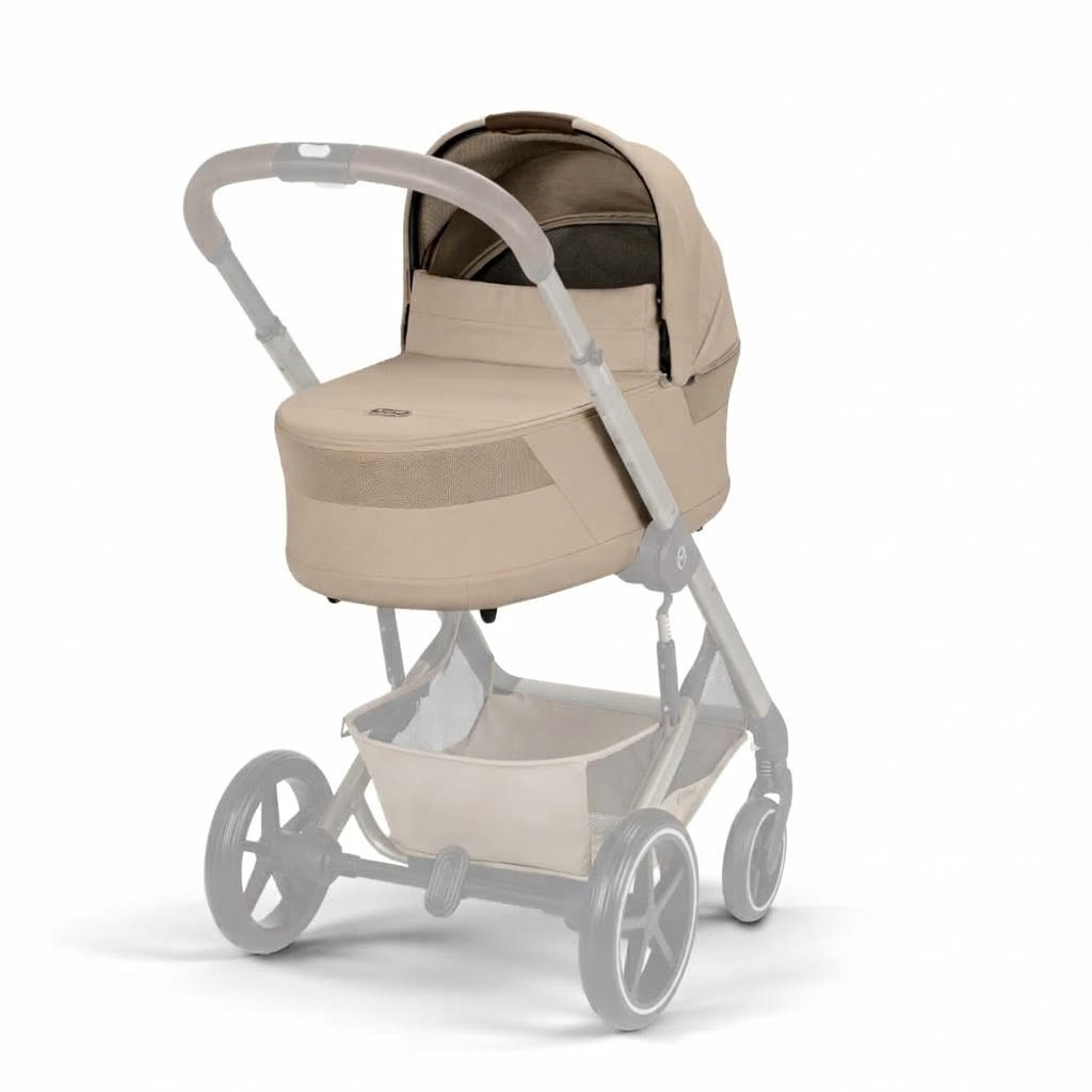 مهد محمول بمظلة شمس كوت إس لوكس من سايبكس-baby-gear-travelaccessories-image-12