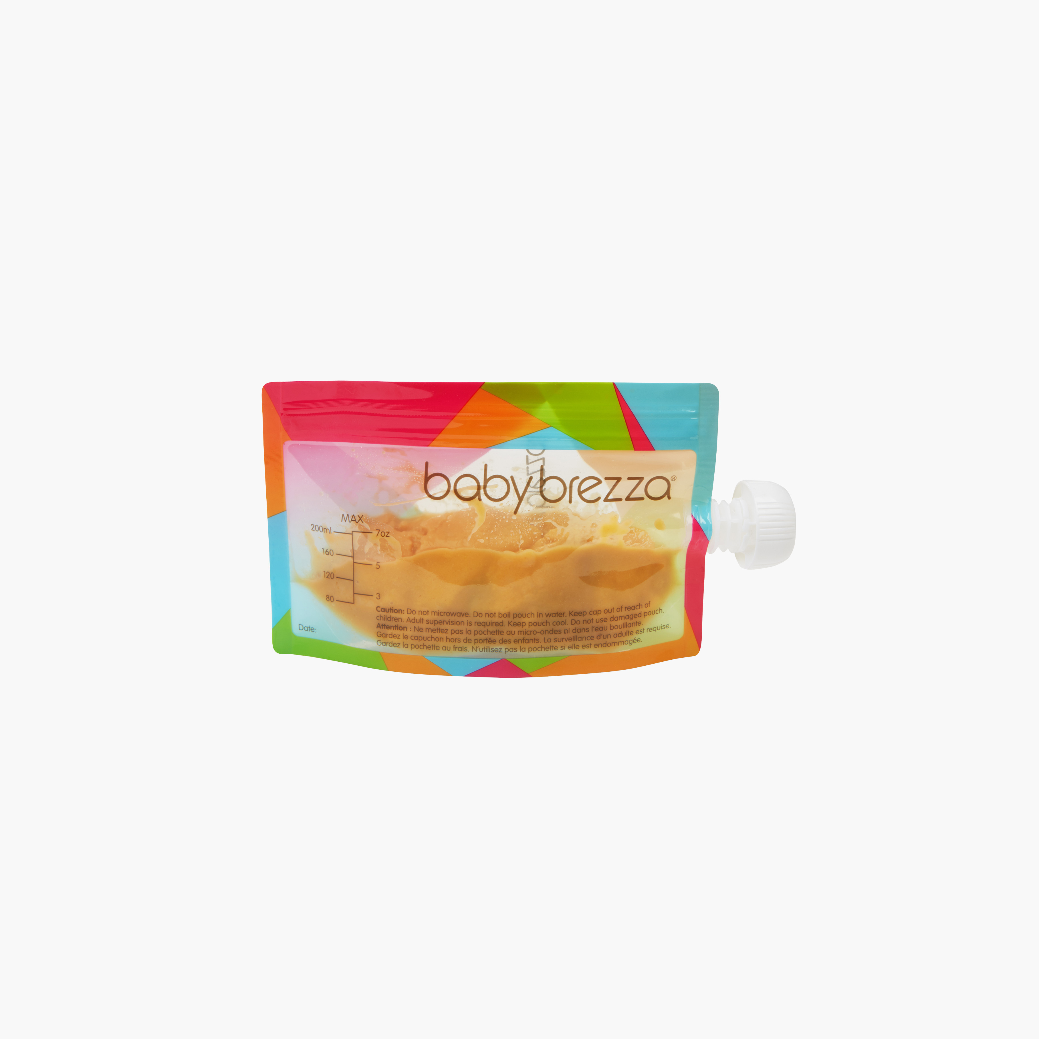 عبوة من 10 أكياس طعام للأطفال مع قمع من بيبي بريزا-baby-feeding-babyfoodprocessors-image-5