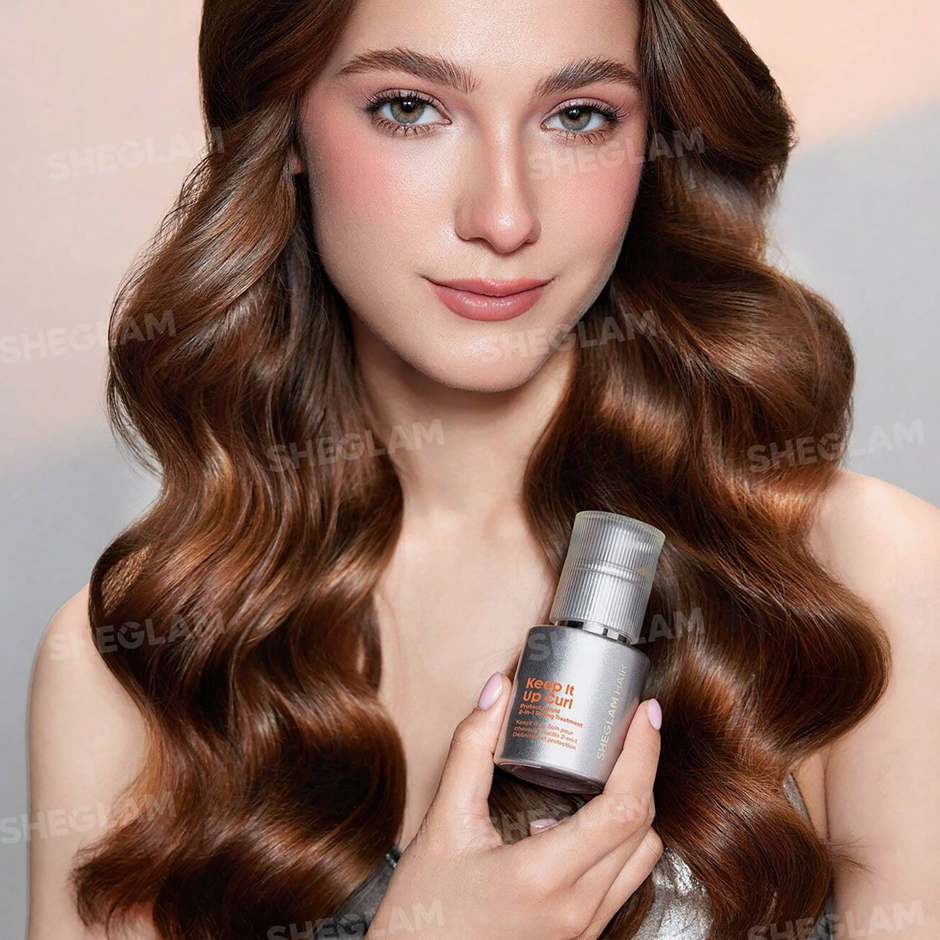 سيروم حماية وتثبيت الكيرلي 2 في 1 للشعر المجعد بزبدة الشيا 50 مل من شيجلام-beautyandpersonalcare-hair-haircare-hairserums-image-3