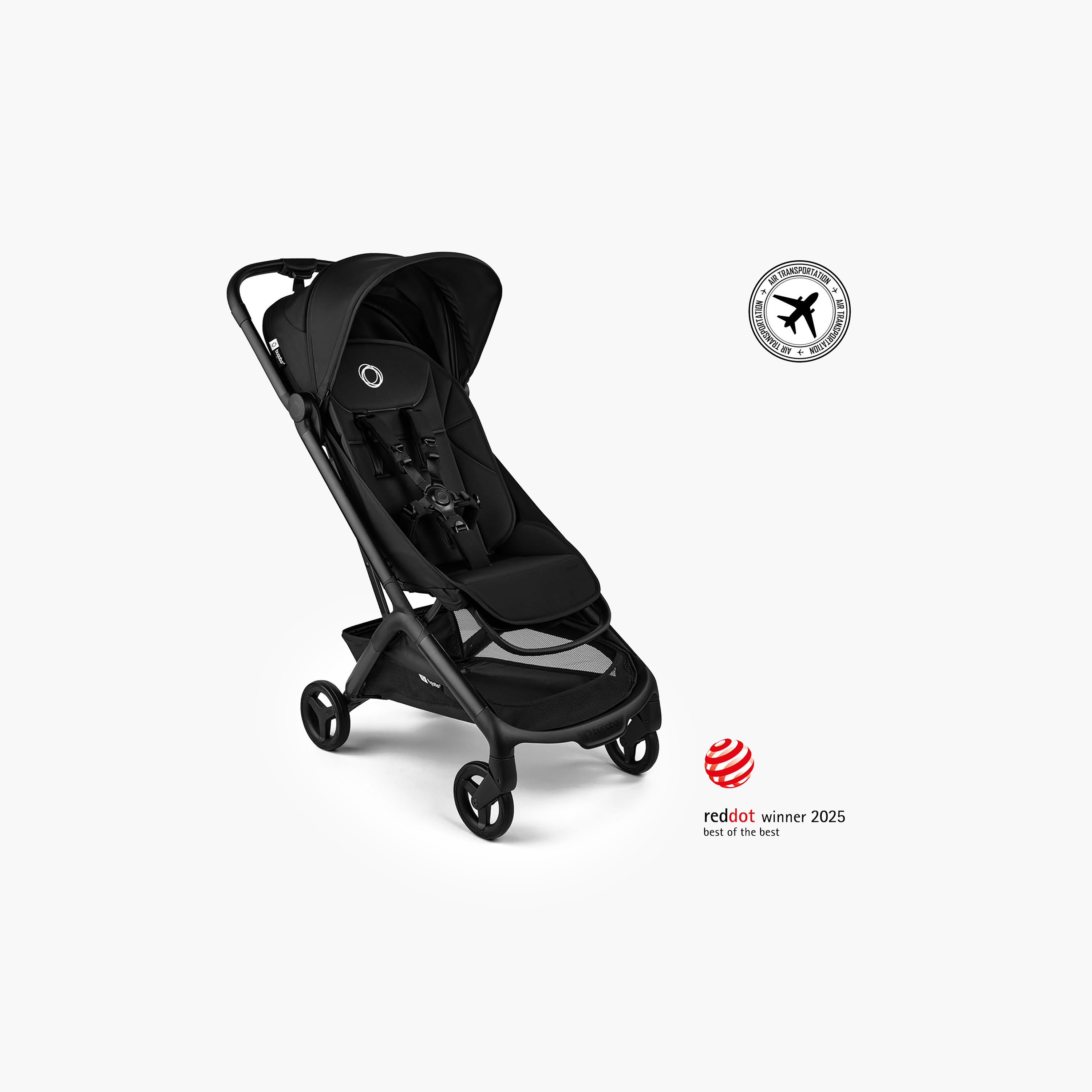 عربة سفر للأطفال باترفلاي 2 مع نظام أحزمة أمان ومكابح قفل بالقدم من بوغابو-baby-gear-strollersandprams-strollers-image-26