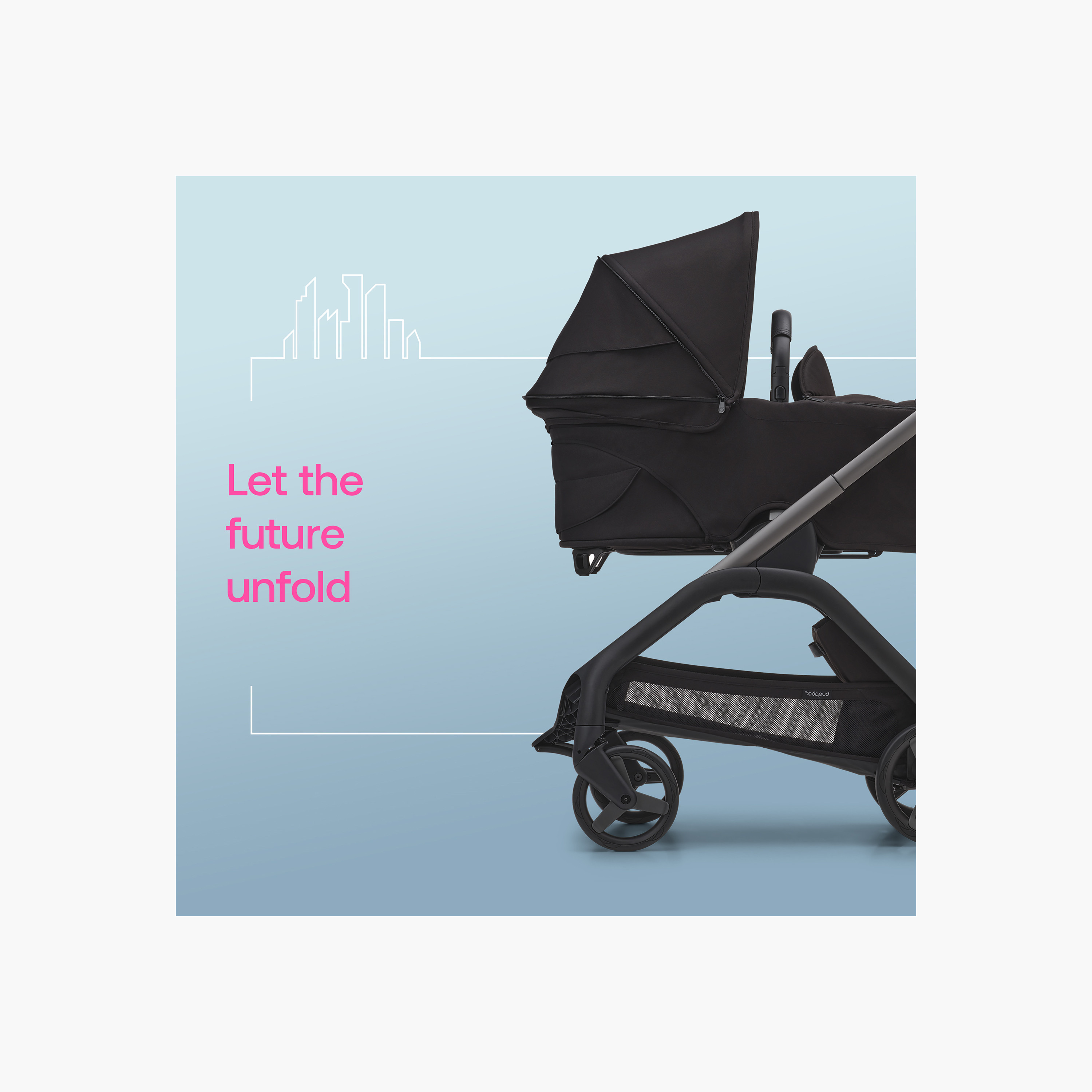 سرير محمول قابل للطي لعربة الأطفال دراغون فلاي مع ألواح تهوية شبكية من بوغابو-baby-nursery-furniture-cribsandbeds-bassinets-image-7