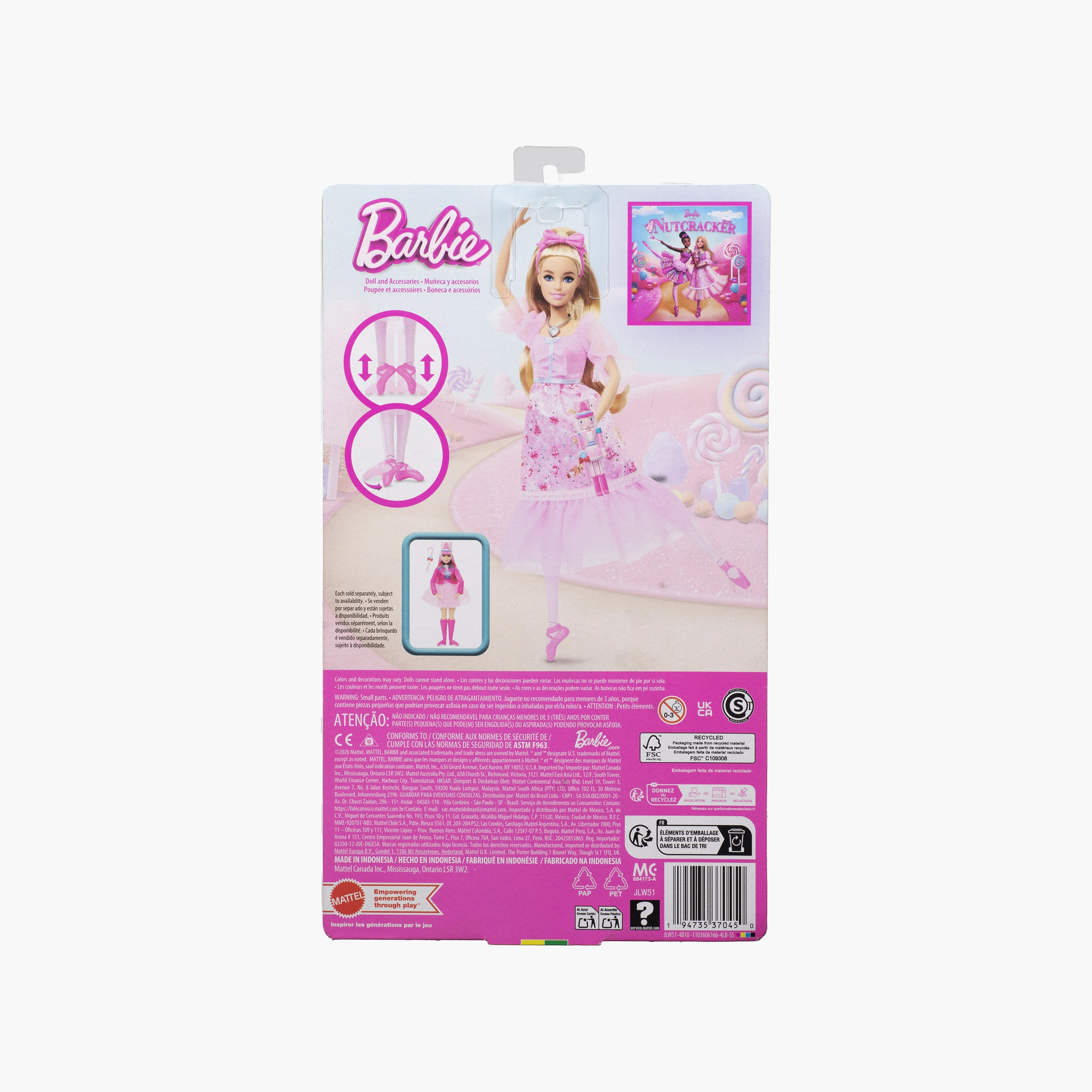 Barbie In the Nutcracker Clara Ballerina Doll with Skirt Expands - Assorted-toys-dollsandplaysets-dolls-image-7