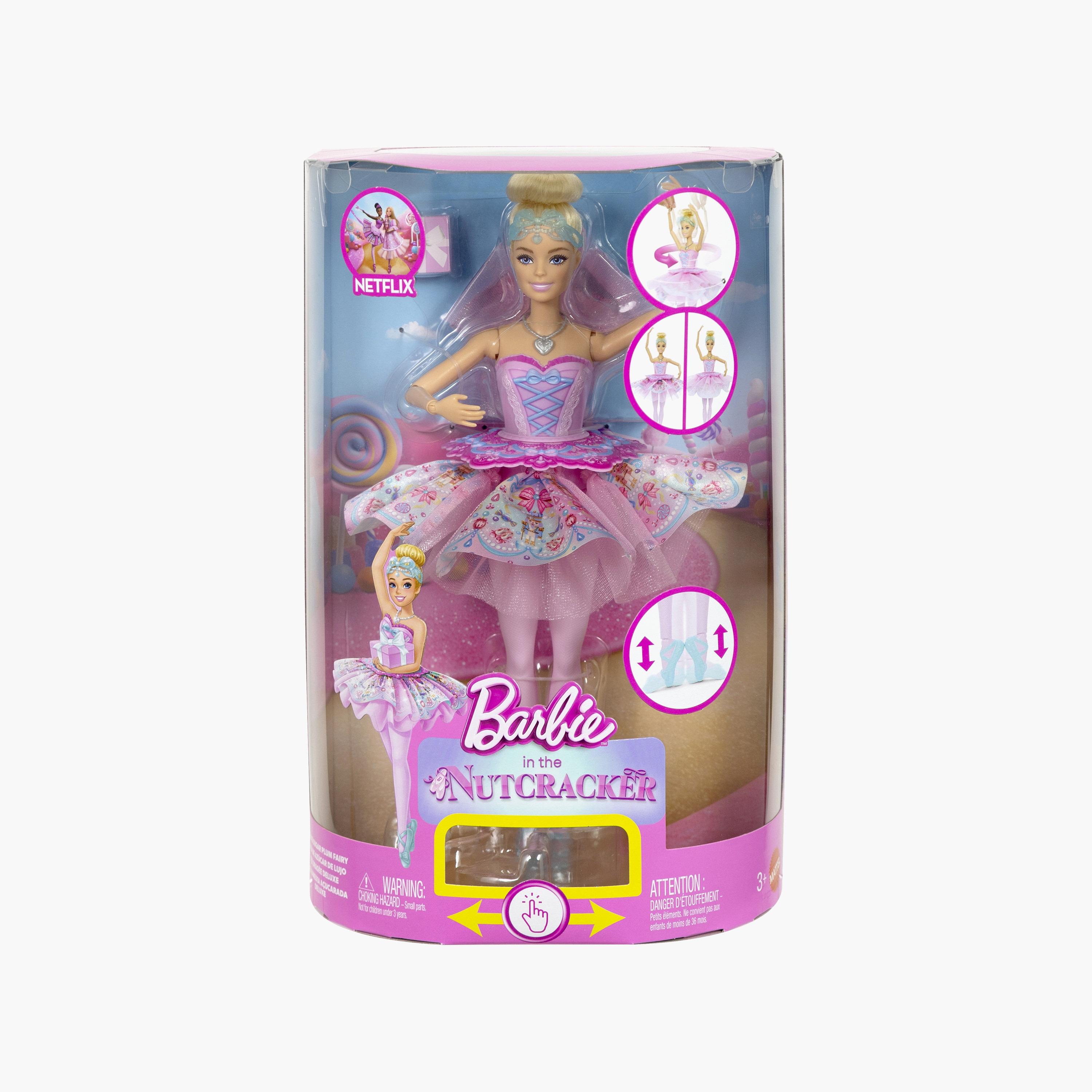 دمية كلارا من فيلم كسارة البندق قابلة للتحريك مع إكسسوارات ألوان متنوعة من باربي-toys-dollsandplaysets-dolls-image-3